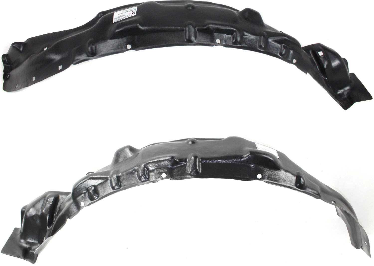 AM TACOMA 01-04 FRONT FENDER LINER RH AND LH SKU SET T222111 Partslink TO1249117 TO1248117 OEM 5387504050-5387604050