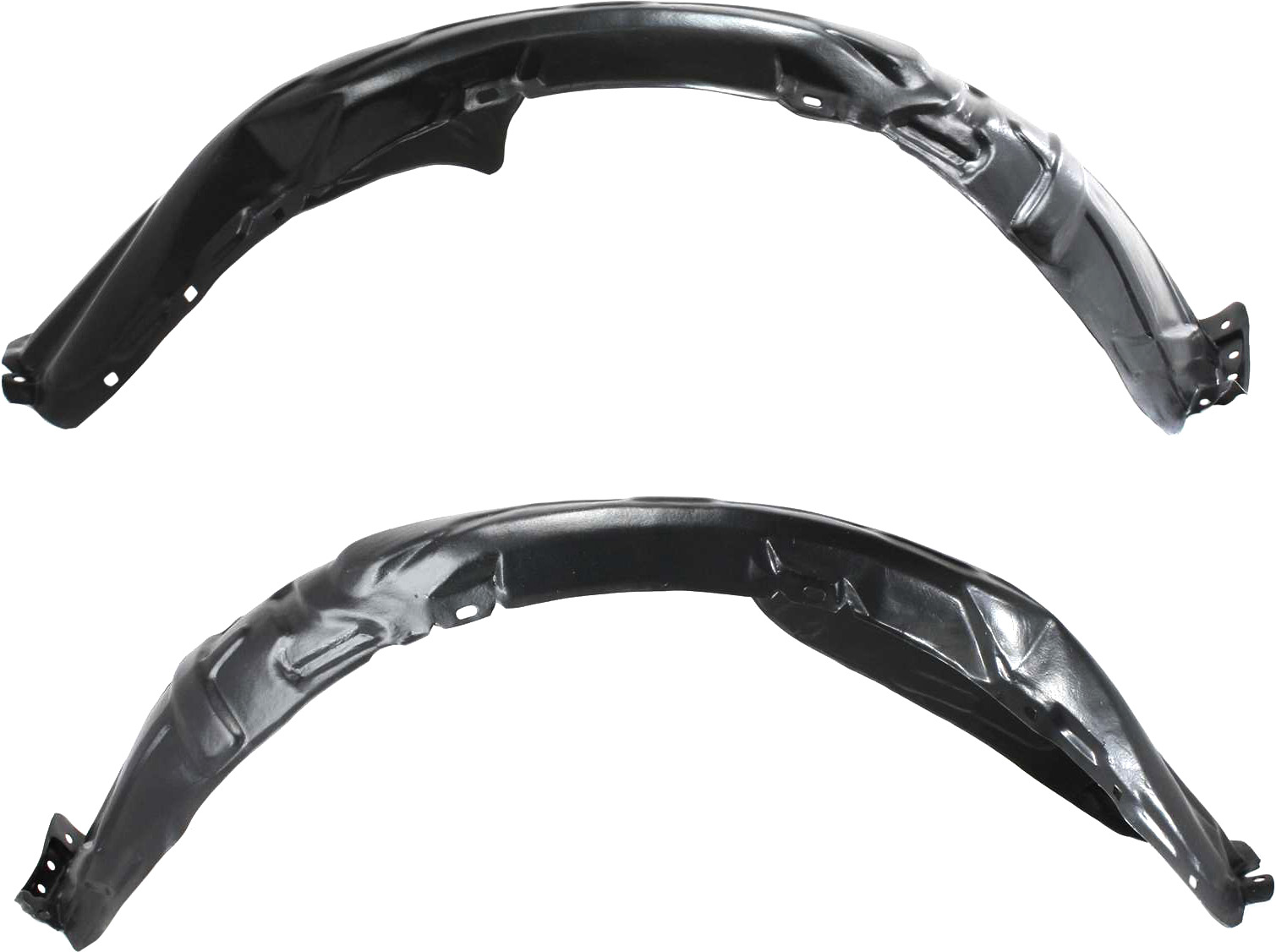 AM CAMRY 02-06 FRONT FENDER LINER RH AND LH Set of 2 SKU SET T222113 Partslink TO1249116 TO1248116 OEM 53875AA011-53876AA011