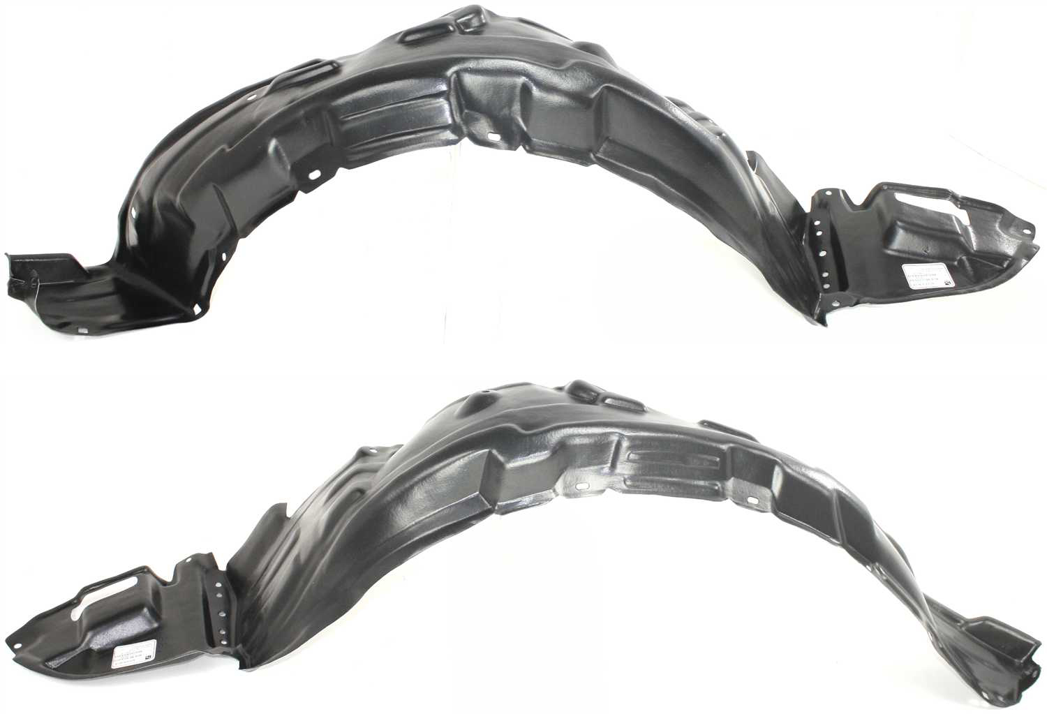 AM COROLLA 03-08 FRONT FENDER LINER RH AND LH SKU SET T222115 Partslink TO1248119 TO1249119 OEM 5387502090-5387602090
