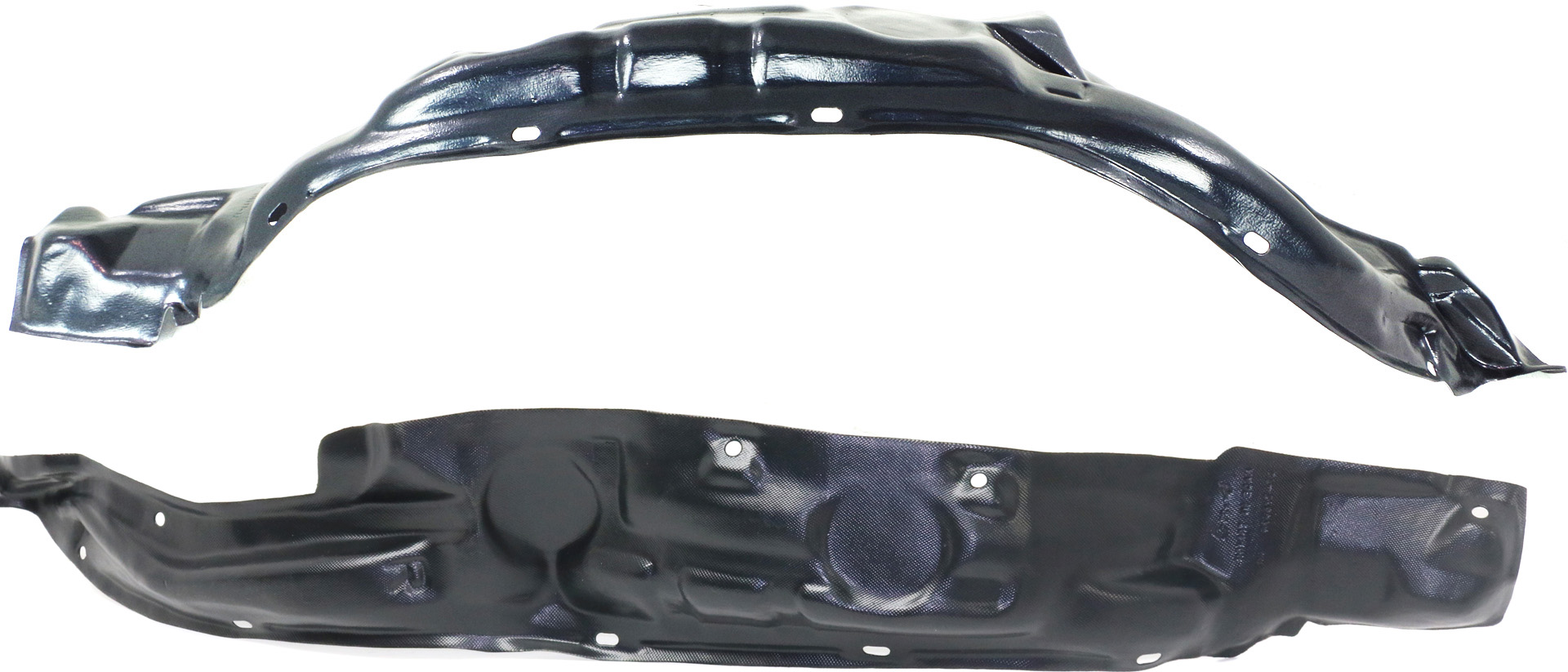 AM TOYOTA PICKUP 84-88 FRONT FENDER LINER RH AND LH SKU SET T222117 Partslink TO1250107 TO1251107 OEM 5387589103-5387689103