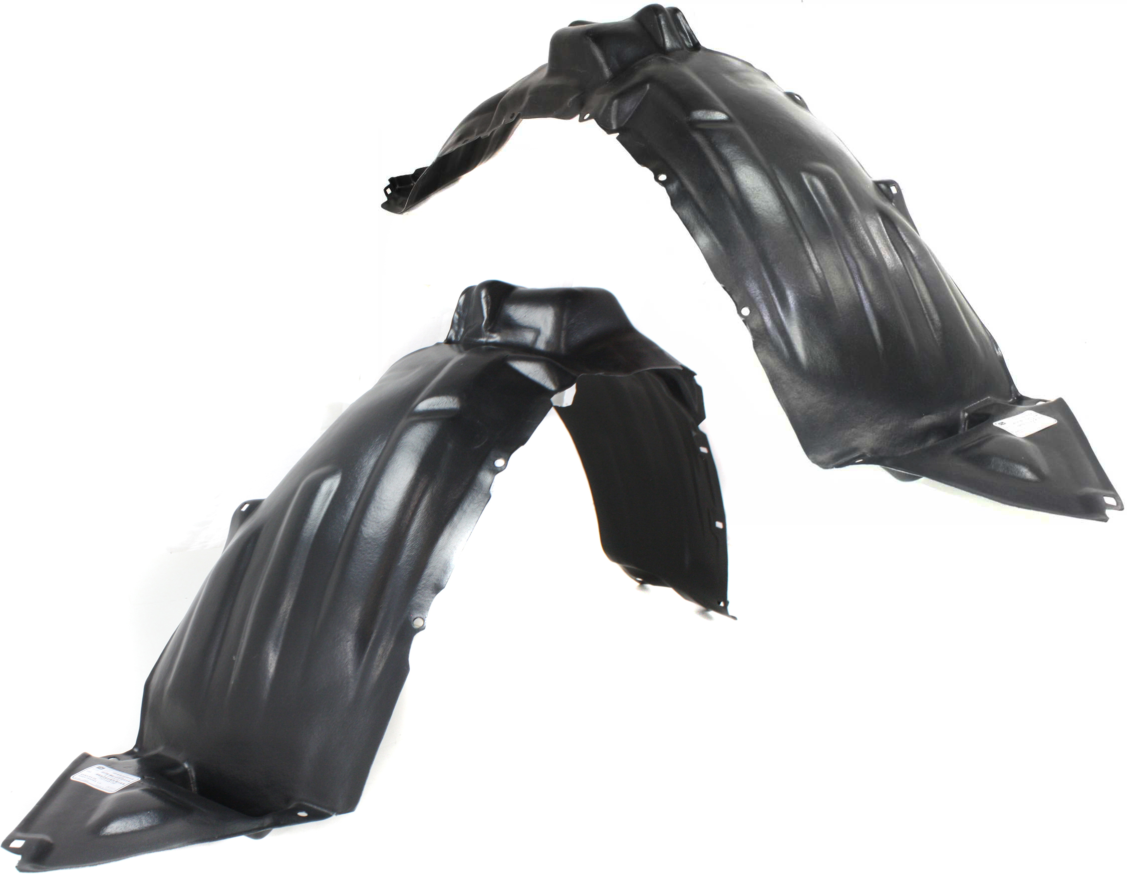 AM SIENNA 04-05 FRONT FENDER LINER RH AND LH SKU SET T222139 Partslink TO1249130 TO1248130 OEM 53875AE010-53876AE010