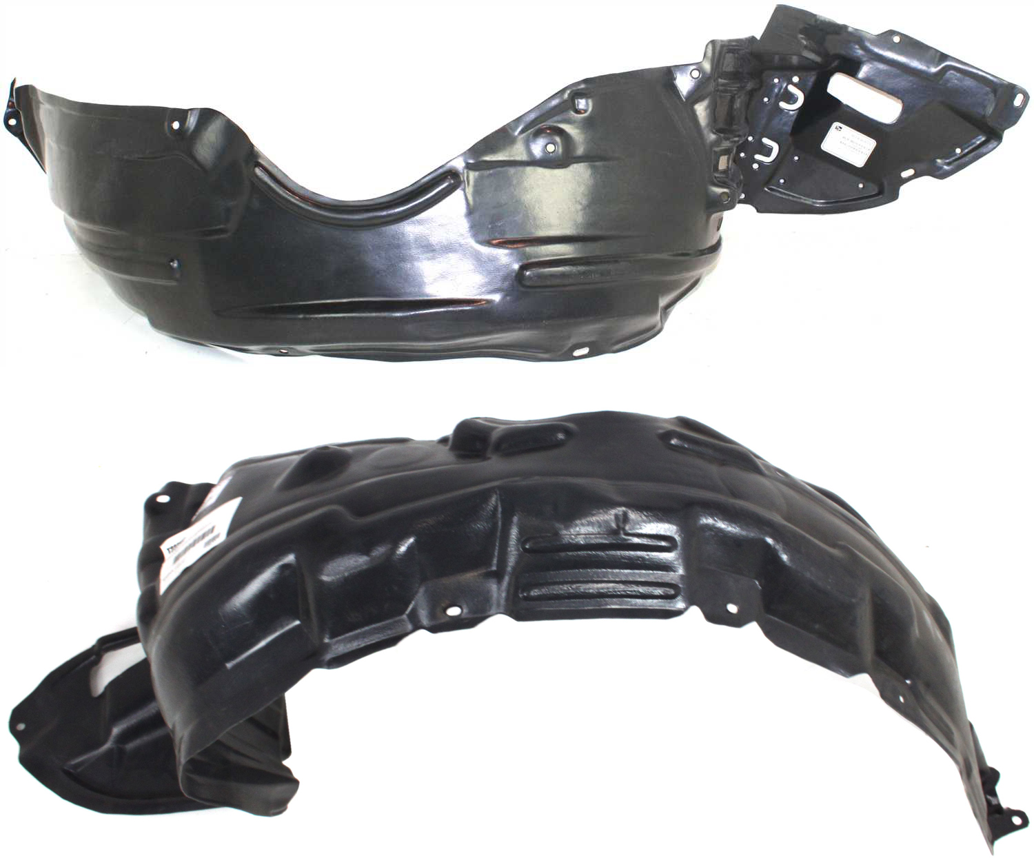 AM CELICA 00-05 FRONT FENDER LINER RH AND LH Set of 2 SKU SET T222141 Partslink TO1249128 TO1248128 OEM 5387520350-5387620380