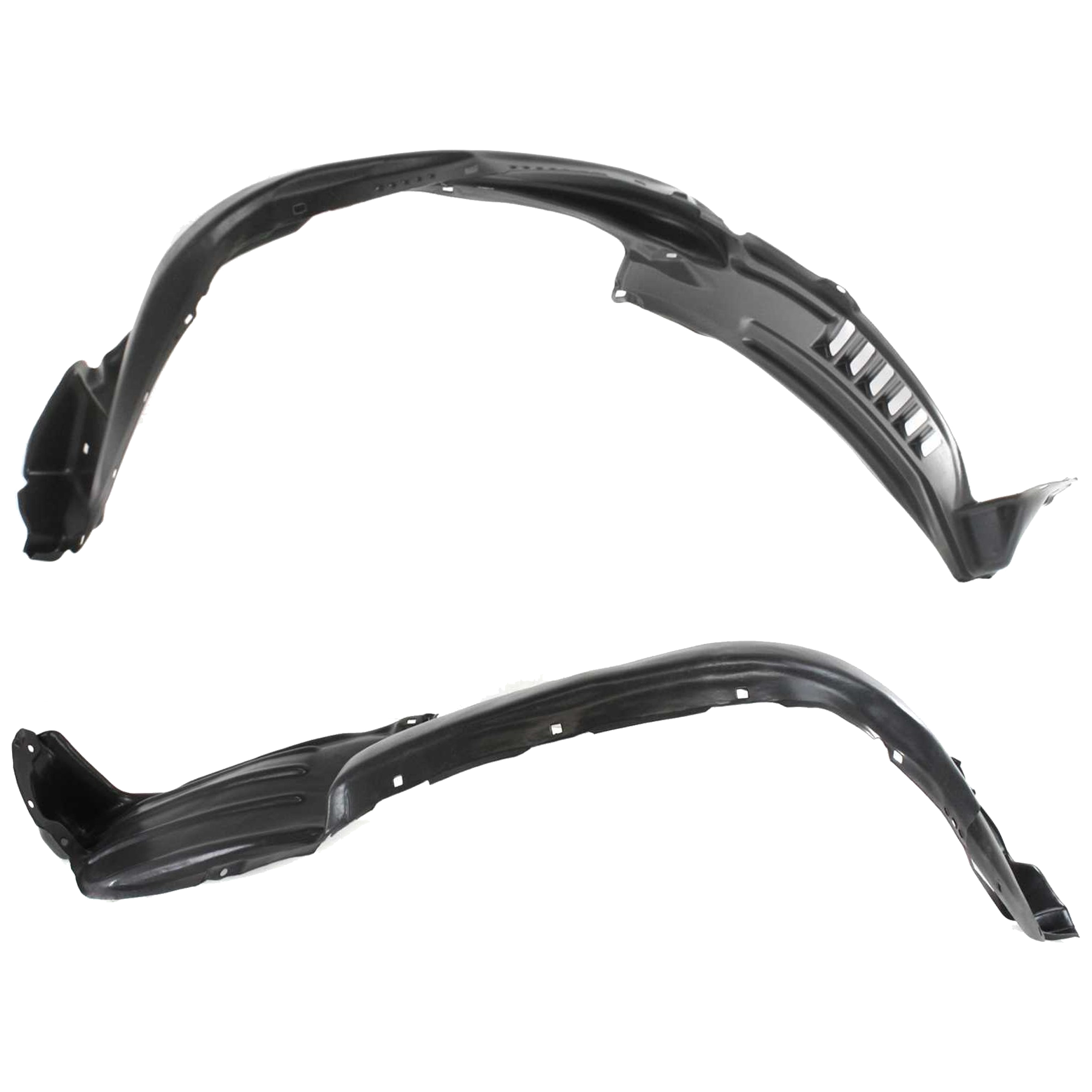 AM TACOMA 05-11 FRONT FENDER LINER RH AND LH Plastic Vacuum Form 2WD X Runner Model CAPA SKU SET T222155Q Partslink TO1249134C TO1248134C OEM 5387504150-5387604150