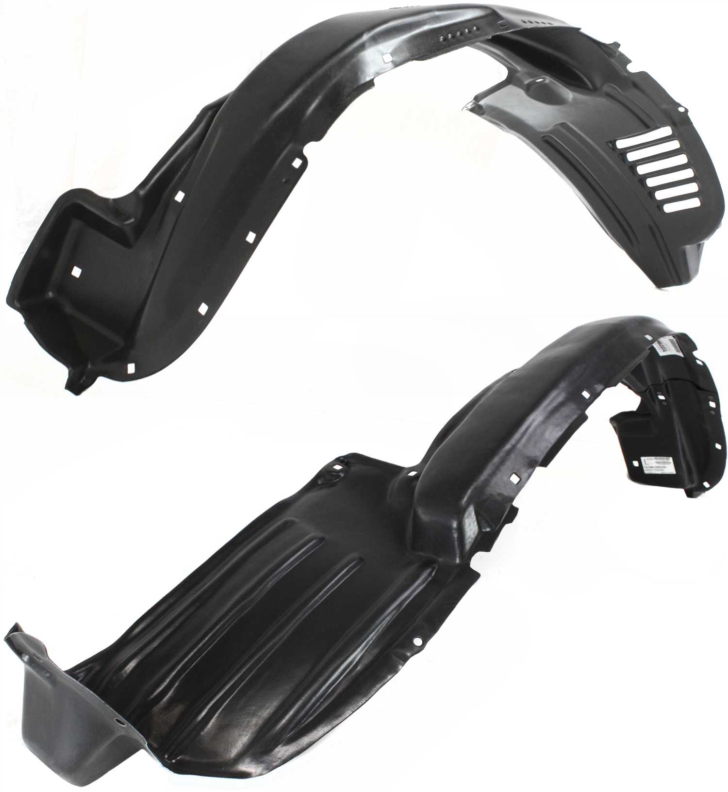 AM TACOMA 05-11 FRONT FENDER LINER RH AND LH SKU SET T222155 Partslink TO1249134 TO1248134 OEM 5387504150-5387604150