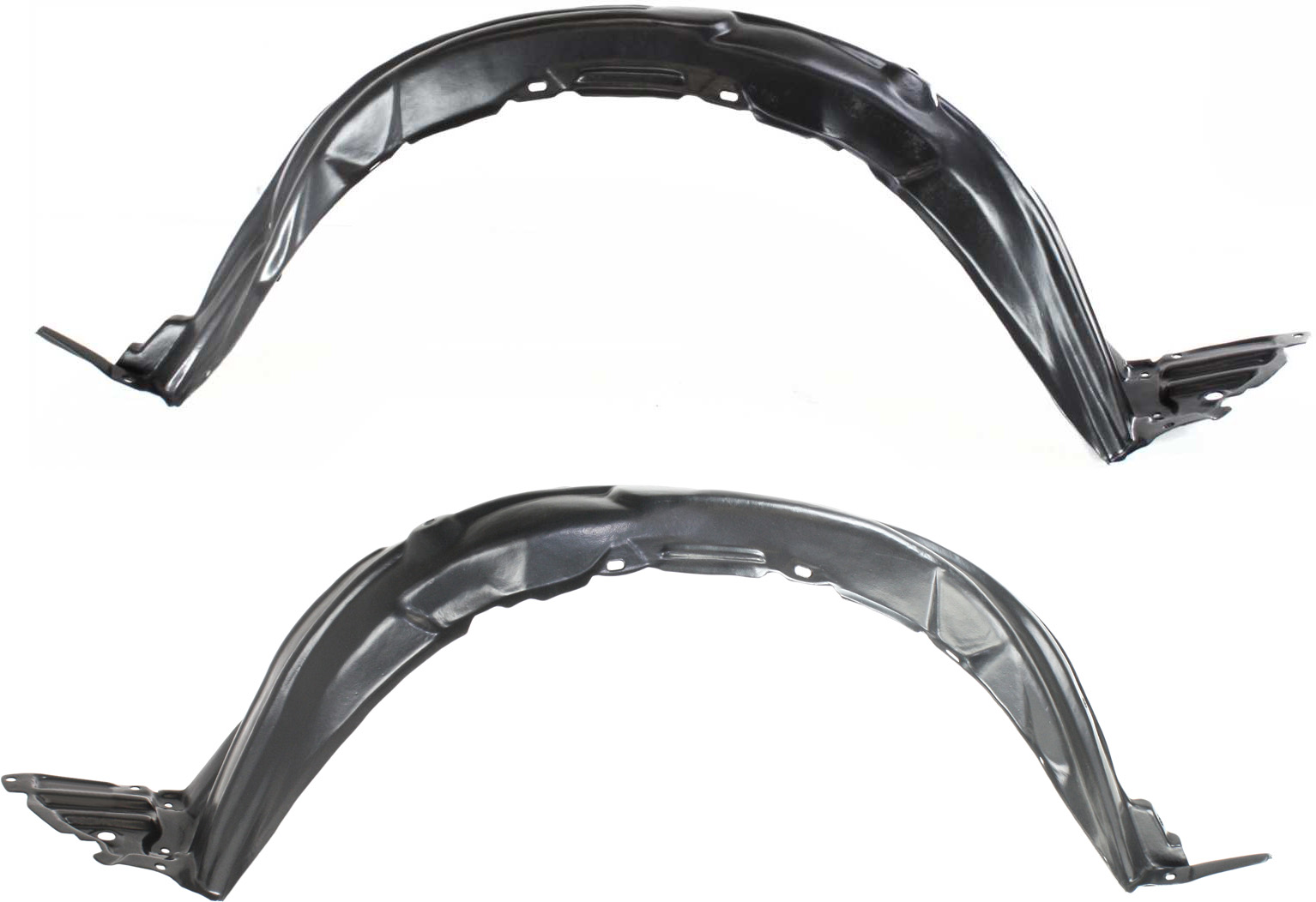 AM YARIS 07-12 FRONT FENDER LINER RH AND LH SKU SET T222169 Partslink TO1251120 TO1250120 OEM 5387552180-5387652180
