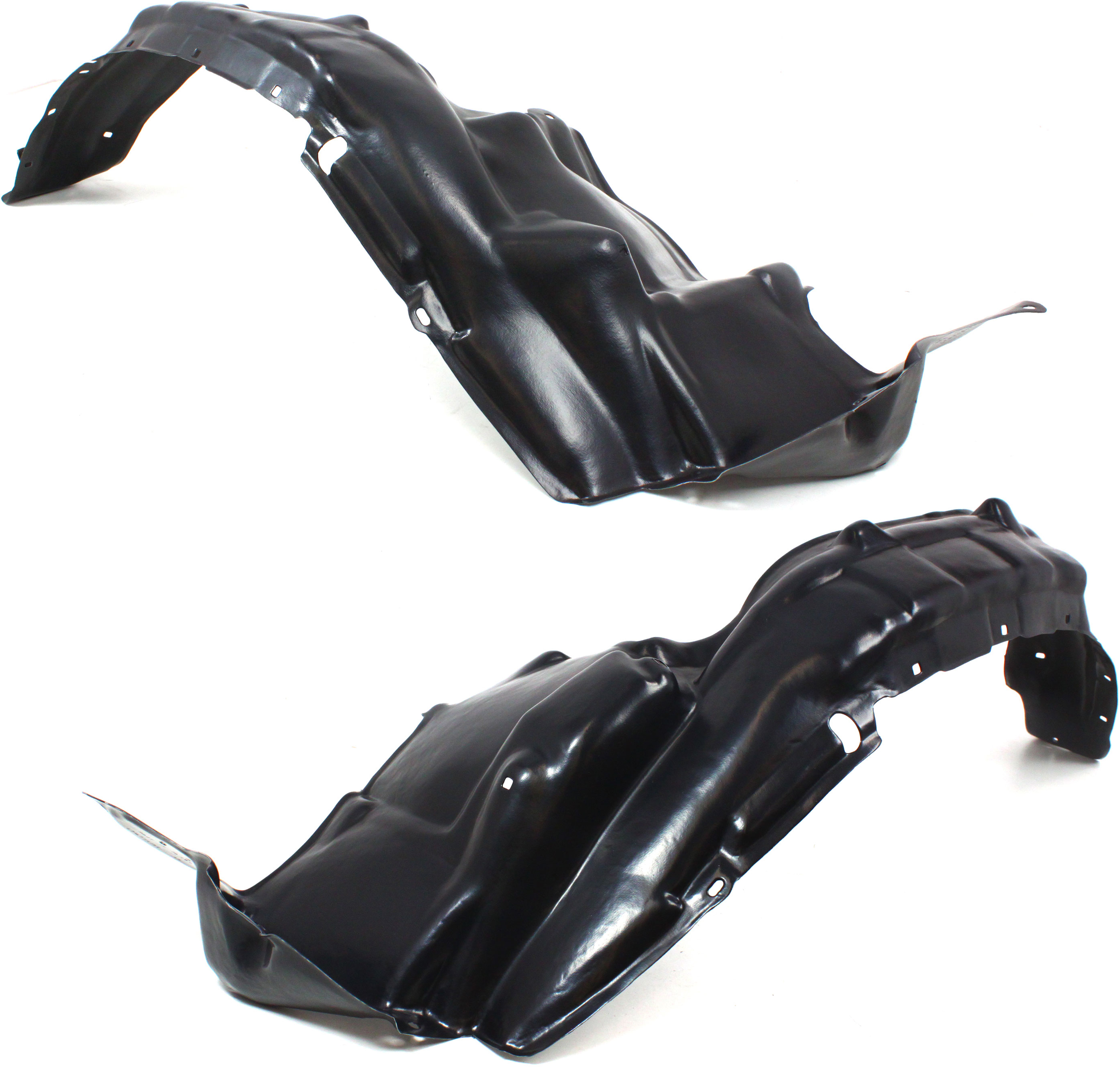 AM SEQUOIA 05-07 FRONT FENDER LINER RH AND LH Set of 2 SKU SET T222171 Partslink TO1250121 TO1251121 OEM 538750C040-538760C040