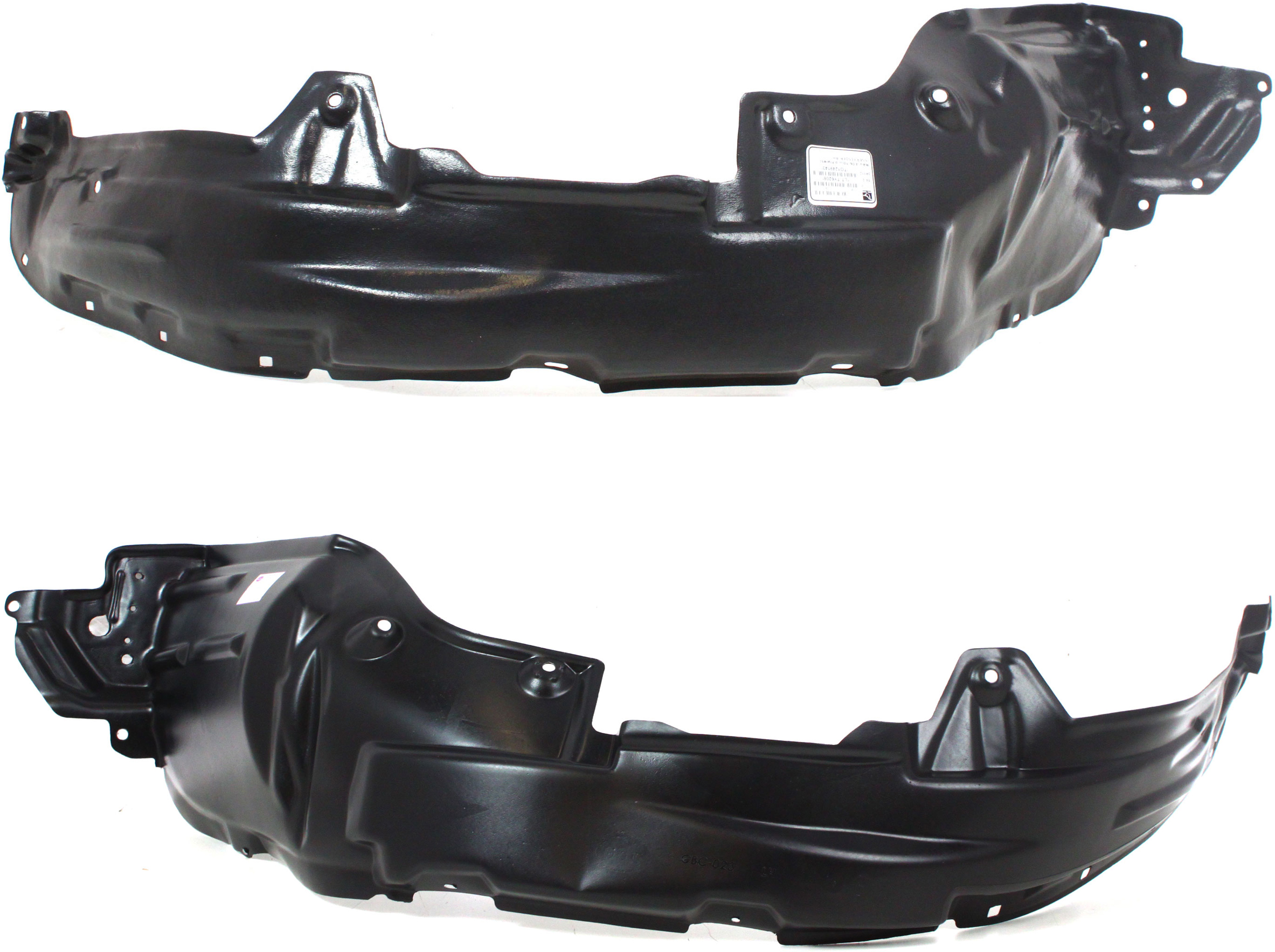 AM RAV4-06-12 FRONT FENDER LINER RH AND LH SKU SET T222181 Partslink TO1249143 TO1248143 OEM 5387542064-5387642064