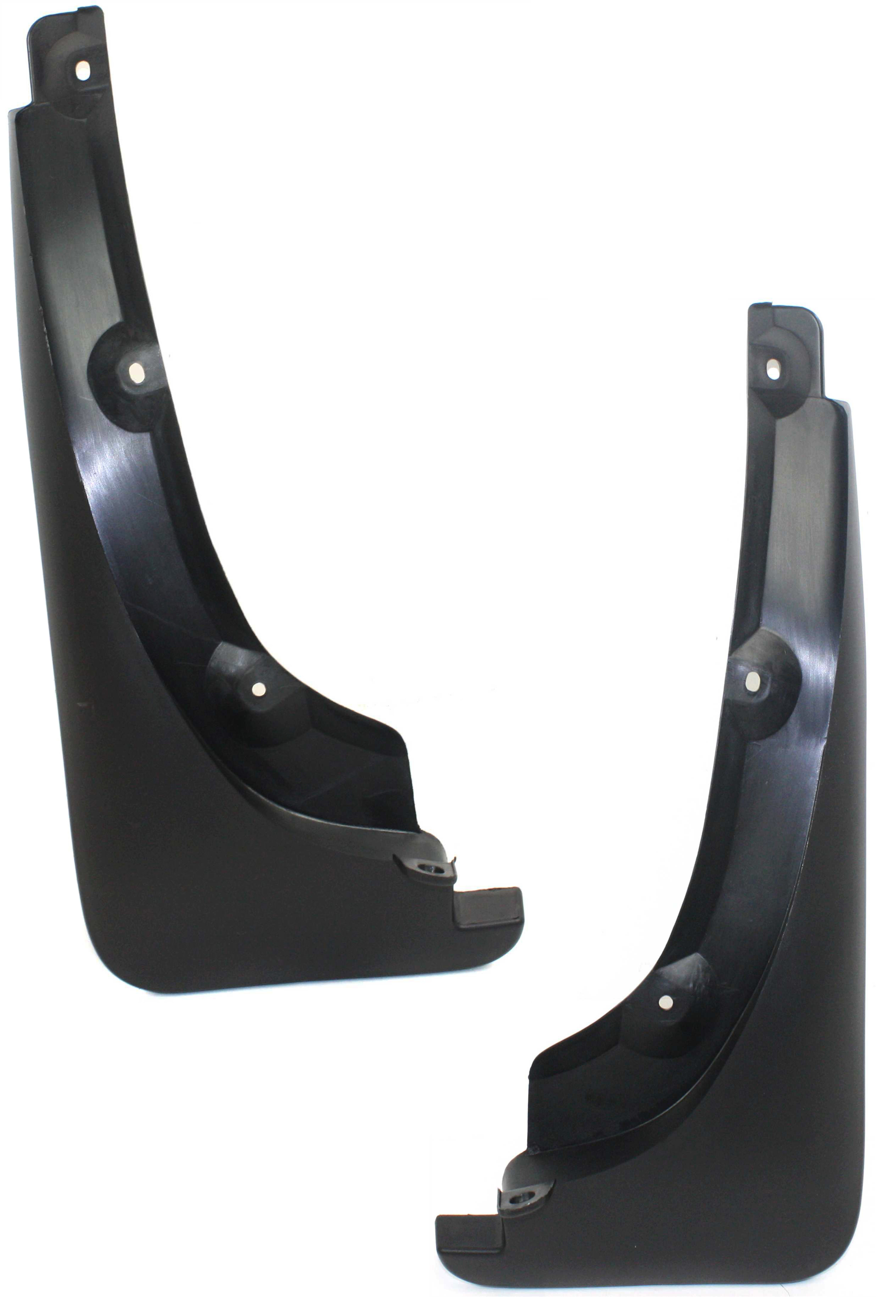 AM RAV4-09-12 FRONT MUD GUARD RH AND LH Mud Flap w Wheel Opening Flares Factory Installed SKU SET T223313 Partslink TO1295106 TO1294106 OEM 7662142100-7662242100