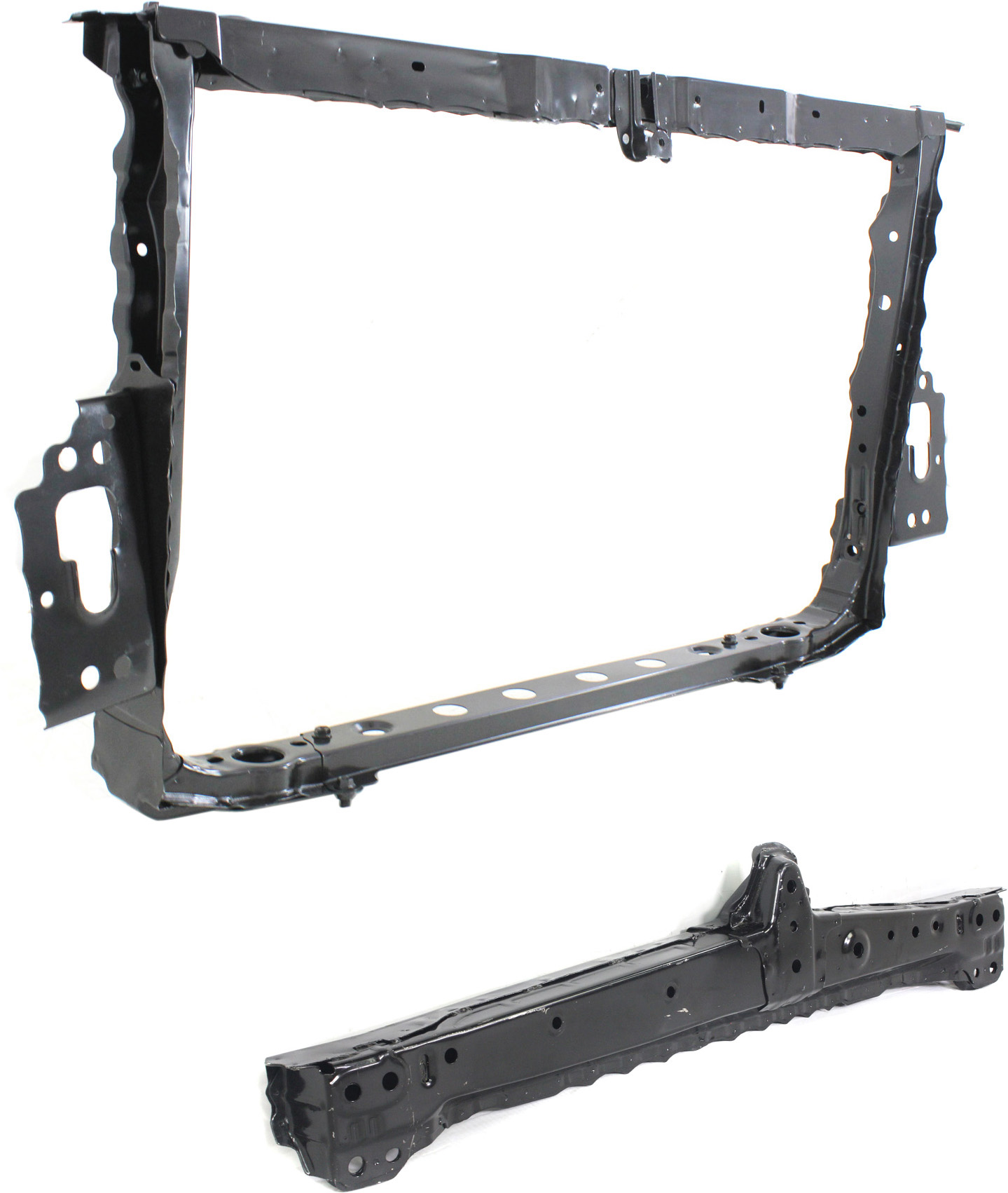 AM RAV4-06-12 RADIATOR SUPPORT Set of 2 SKU SET T250124-2 Partslink TO1229100 TO1225257 OEM 571040R011-5710442070-532050R0