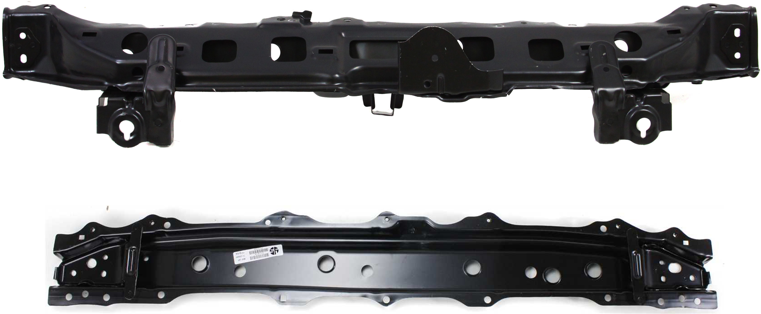 AM YARIS 07-12 RADIATOR SUPPORT UPPER AND LOWER Set of 2 Lower Crossmember and Upper Tie Bar SKU SET T250304-2 Partslink TO1225273 TO1225269 OEM 5320552100-5302852070