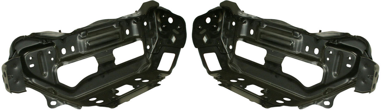 AM YARIS 07-08 RADIATOR SUPPORT RH and LH Assembly Side Panel Headlamp Seat Hatchback SKU SET T250507 Partslink TO1225267 TO1225268 OEM 5320252901-5320352901