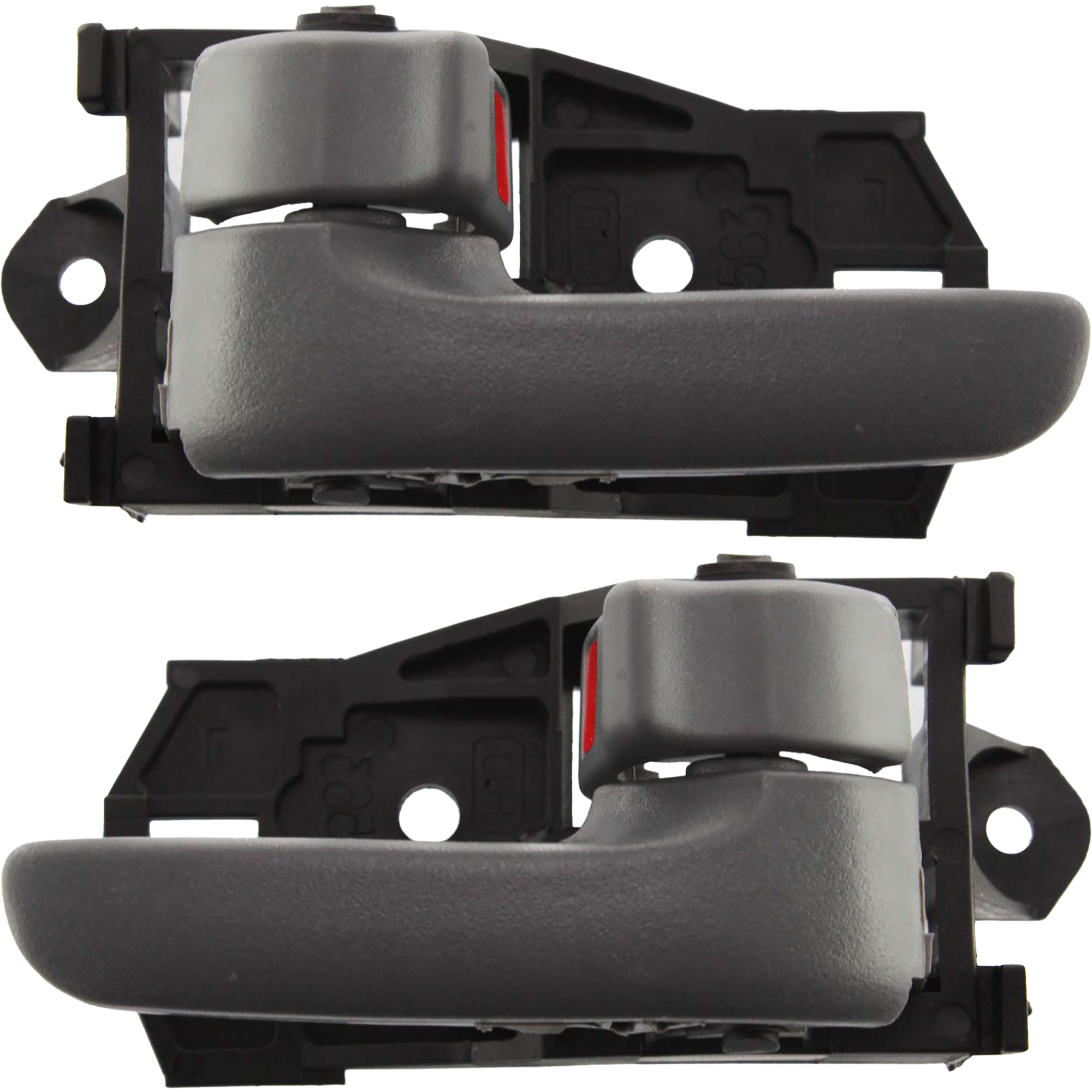 AM CAMRY 97-01 SIENNA 98-03 FRONT DOOR HANDLE RH AND LH Inside Gray Lvr w o Case Japan USA Built =REAR SKU SET T462131 Partslink TO1353123 TO1352123 OEM 69205AA010G0-69205AA010B0-6920