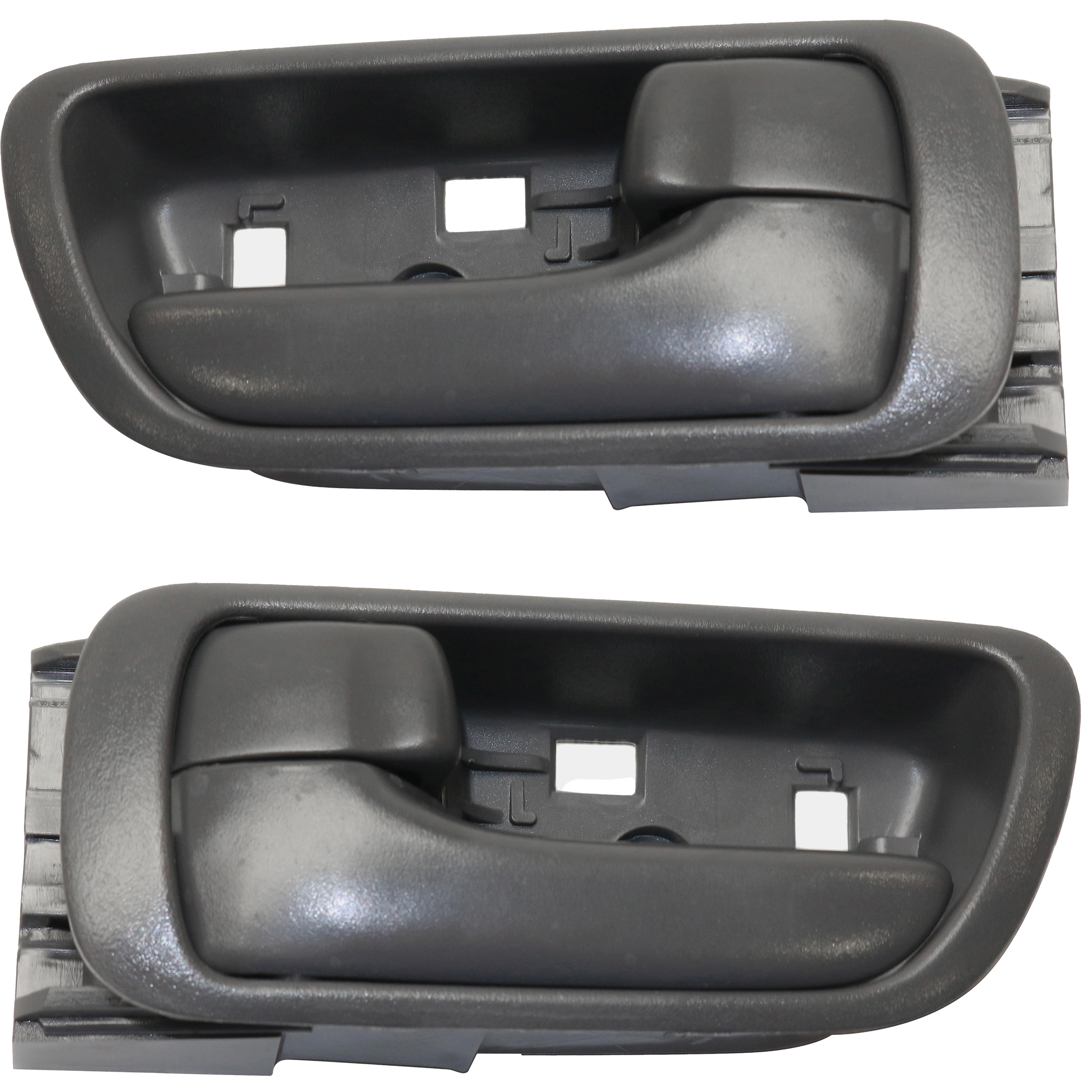 AM CAMRY 02-06 FRONT DOOR HANDLE RH and LH Included Inside Textured Gray Japan USA Built =REAR SKU SET T462133 Partslink TO1353124 TO1352124 OEM 69205AA021B2-69206AA021B2