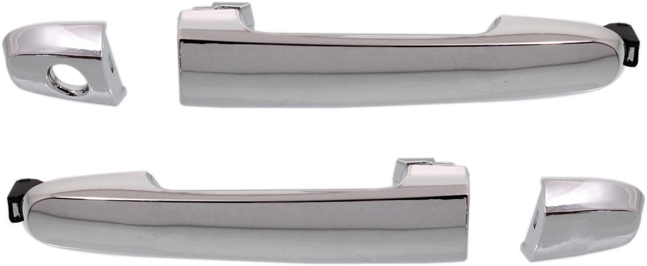 AM RAV4-01-12 XB 08-15 FRONT DOOR HANDLE RH AND LH Outside All Chrome SKU SET T462501 Partslink FDH010286 FDH010283 OEM 6921033070-6921733020-69217330