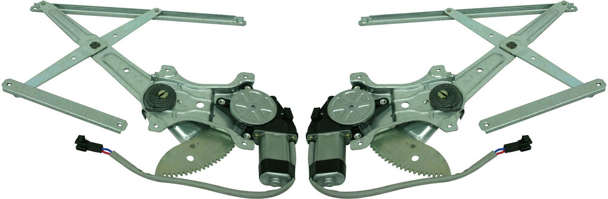 AM 4RUNNER 96-98 FRONT WINDOW REGULATOR RH AND LH Power w Motor 4 Door SKU SET T462933 Partslink TO1350113 TO1351166 OEM 6980135091 PFM 6980235101 PFM