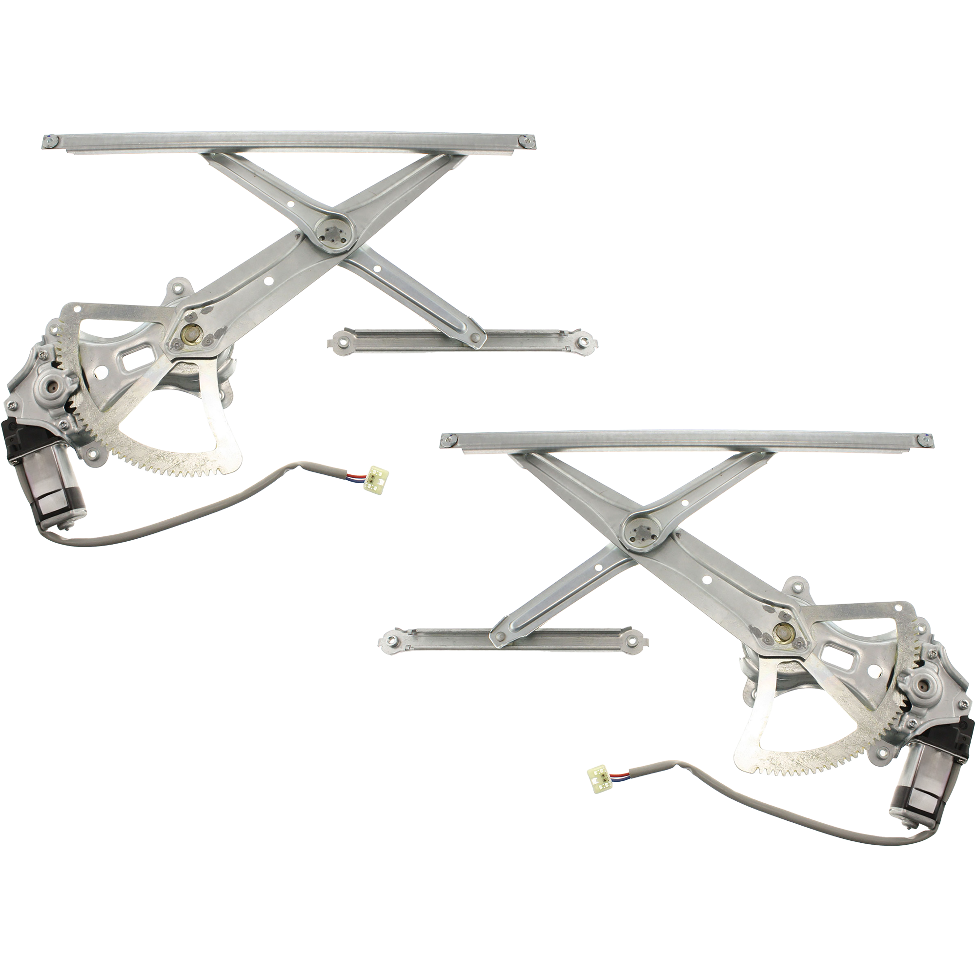 AM COROLLA 03-08 FRONT WINDOW REGULATOR RH AND LH Power w Motor USA Built SKU SET T462939 Partslink TO1351139 TO1350139 OEM 6981002170-6982002170