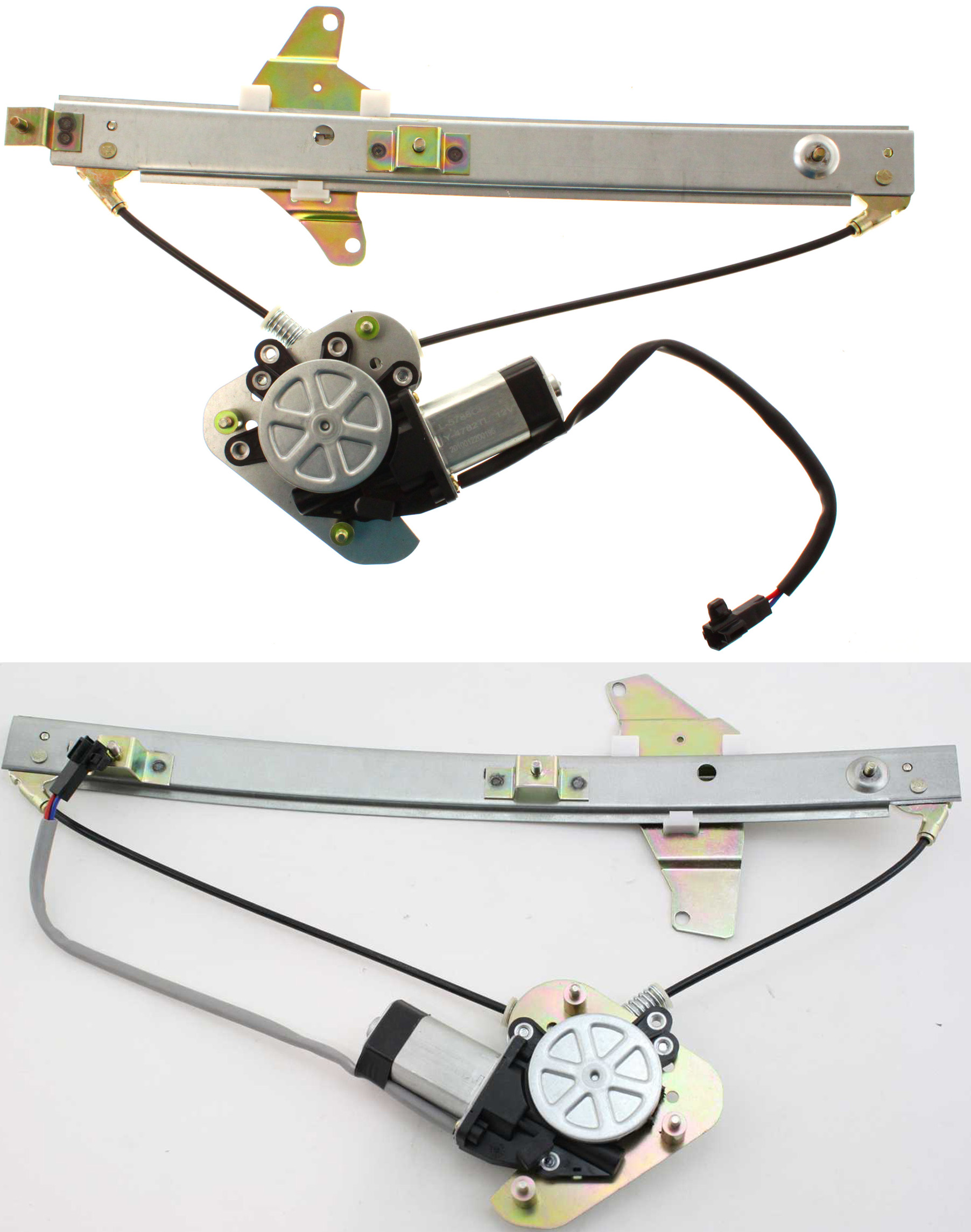 AM AVALON 95-99 FRONT AND REAR WINDOW REGULATOR RH Power w Motor SKU SET T464921-2R Partslink TO1351157 TO1551117 OEM 6981007010-6983007010