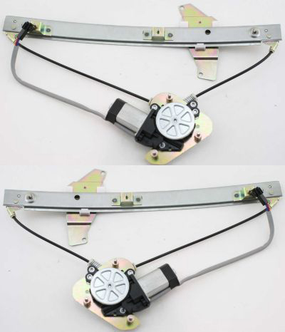 AM AVALON 95-99 FRONT WINDOW REGULATOR RH AND LH Power With Motor SKU SET T464921 Partslink TO1351157 TO1350157 OEM 6981007010-6982007010