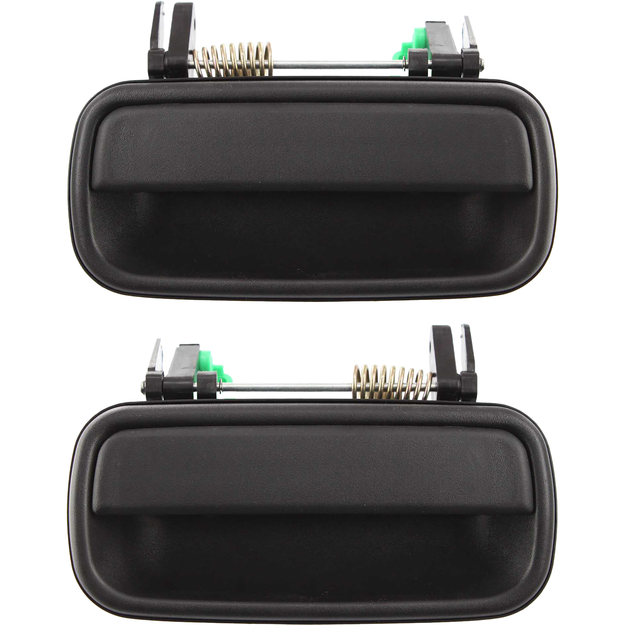 AM TACOMA 01-04 REAR DOOR HANDLE RH and LH Outside Smooth Black SKU SET T491321 Partslink TO1521117 TO1520117 OEM 6923035090C0-6924035090C0