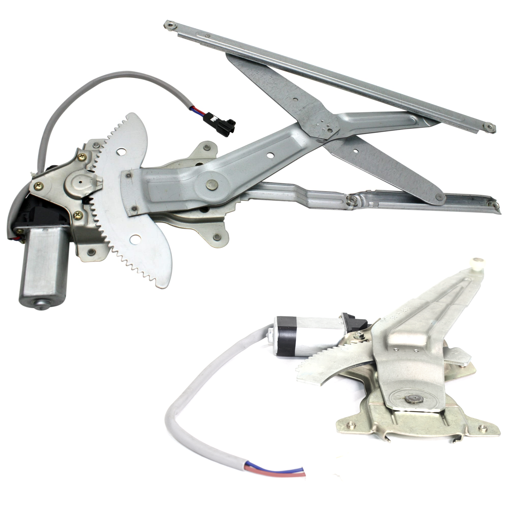 AM COROLLA 98-02 FRONT AND REAR WINDOW REGULATOR RH Power w Motor SKU SET T491701 A Partslink TO1351127 TO1551107 OEM 6980102040-6980302030 PFM