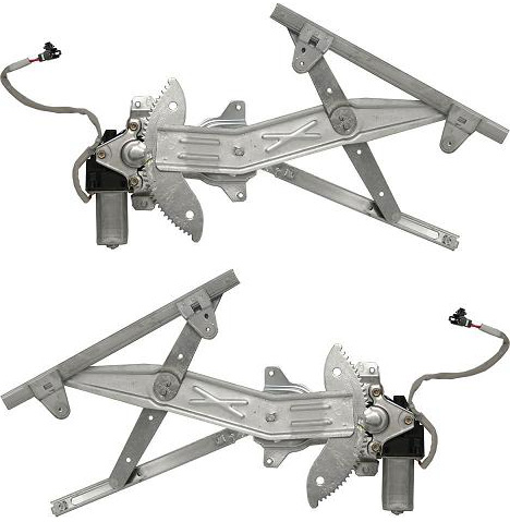 AM CAMRY 97-01 REAR WINDOW REGULATOR RH AND LH Power w Motor CE LE XLE Models SKU SET T491713 Partslink TO1551114 TO1550114 OEM 69803AA010 PFM 69804AA010 PFM