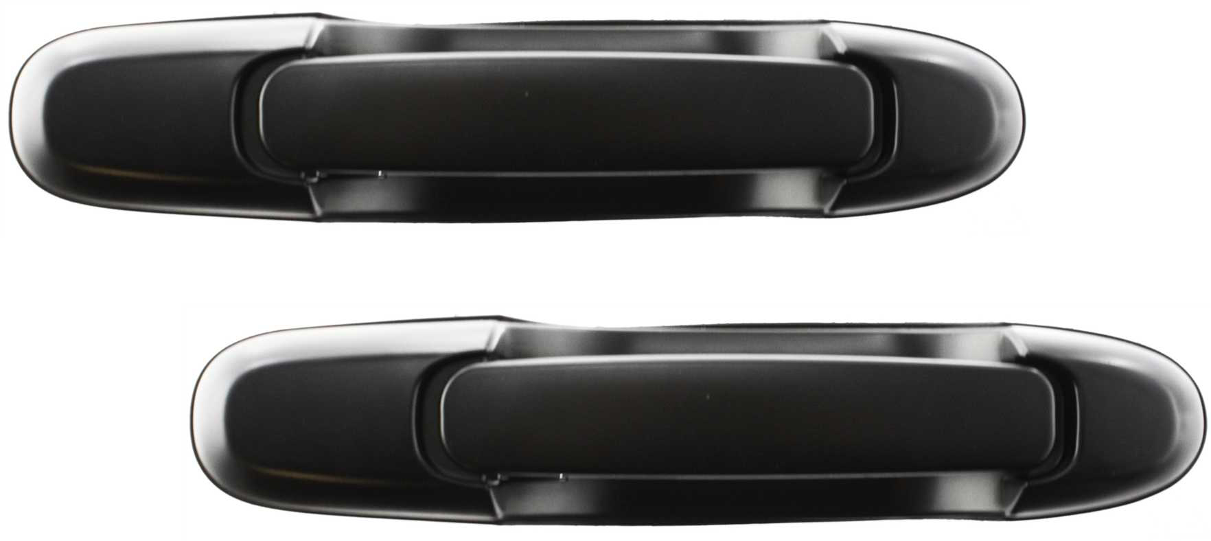 AM SIENNA 98-03 REAR EXTERIOR DOOR HANDLE RH AND LH Side Sliding Door Smooth Black w o Keyhole Pwr Lock SKU SET T494702 Partslink TO1520115 OEM 6923008020C0