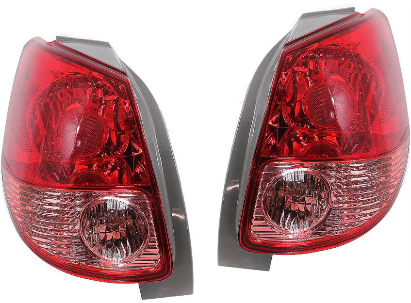 AM MATRIX 03-04 TAIL LAMP RH AND LH Lens and Housing SKU SET T730105 Partslink TO2819118 TO2818118 OEM 8155102210-8156102210