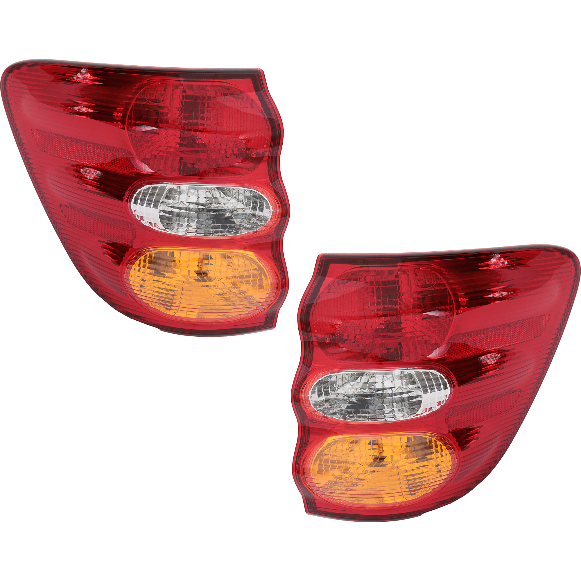 AM SEQUOIA 01-04 TAIL LAMP RH AND LH Outer Assembly Halogen SKU SET T730133 Partslink TO2801149 TO2800149 OEM 815500C020-815600C020