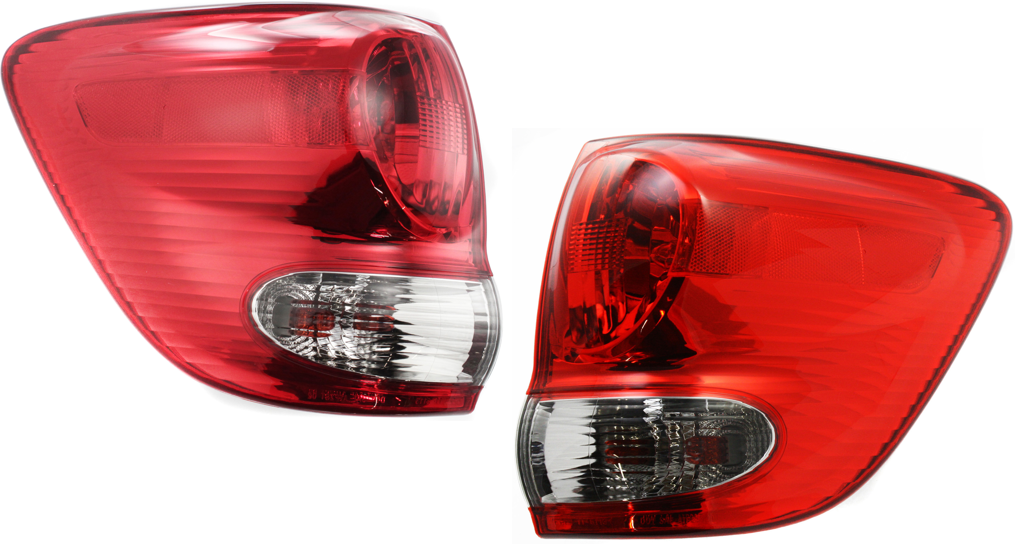 AM SEQUOIA 05-07 TAIL LAMP RH AND LH Outer Assembly SKU SET T730141 Partslink TO2805101 TO2804101 OEM 815500C050-815600C050