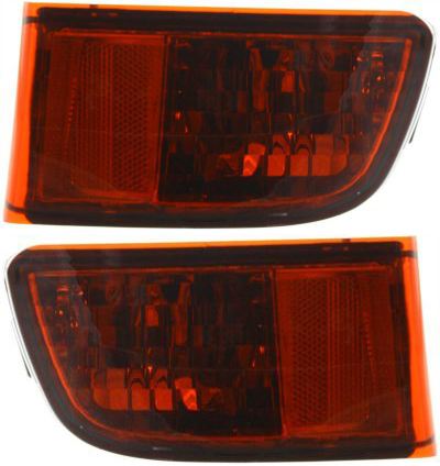 AM 4RUNNER 03-05 REAR BUMPER REFLECTOR RH and LH SKU SET T731901 Partslink TO1185101 TO1184101 OEM 8158060111-8159060141