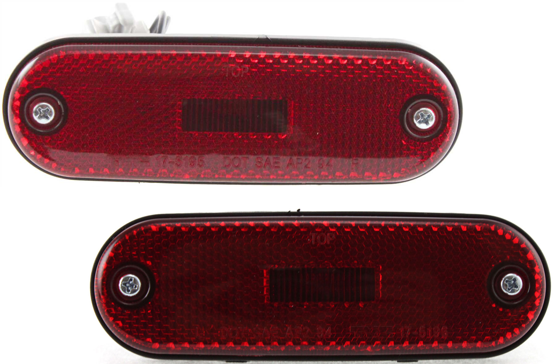 AM RAV4-96-00 REAR SIDE MARKER LAMP RH AND LH Assembly Reflector SKU SET T731903 Partslink TO2861109 TO2860109 OEM 8175042010-8176042010