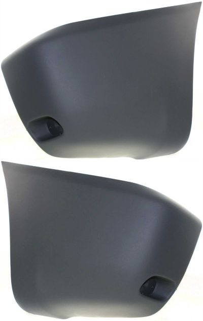 AM RAV4-01-05 REAR BUMPER COVER RH AND LH w o Wheel Opening Flare Hole Charcoal Paint to Match SKU SET T760109 Partslink TO1117102 TO1116102 OEM 5216142912-5216242912