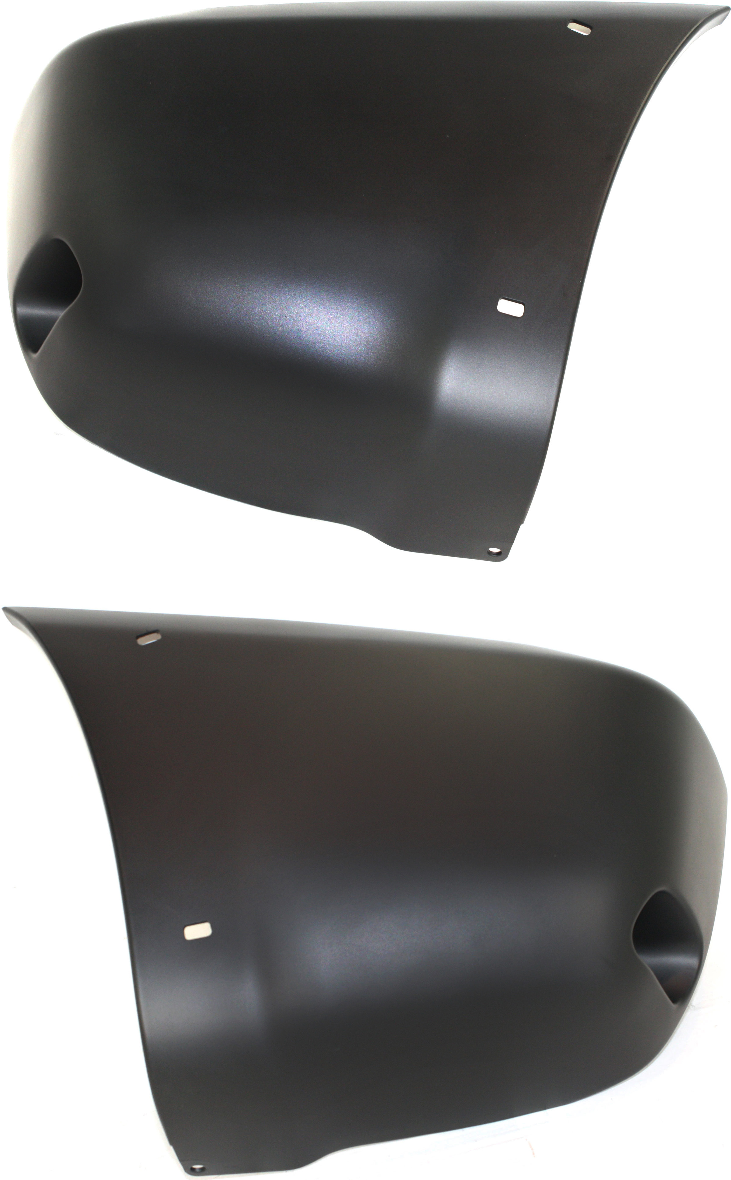 AM RAV4-01-05 REAR BUMPER END RH AND LH w Wheel Opening Flare Hole Primed SKU SET T760133P Partslink TO1117101 TO1116101 OEM 5216142925-5216242925