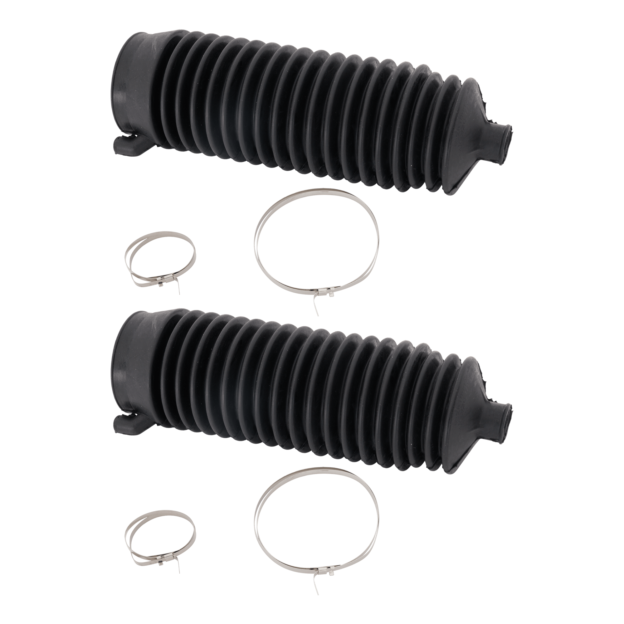 AM SILVERADO SIERRA 1500-99-06 STEERING RACK BOOT RH AND LH SKU SET TC28100001-2 OEM 26076545