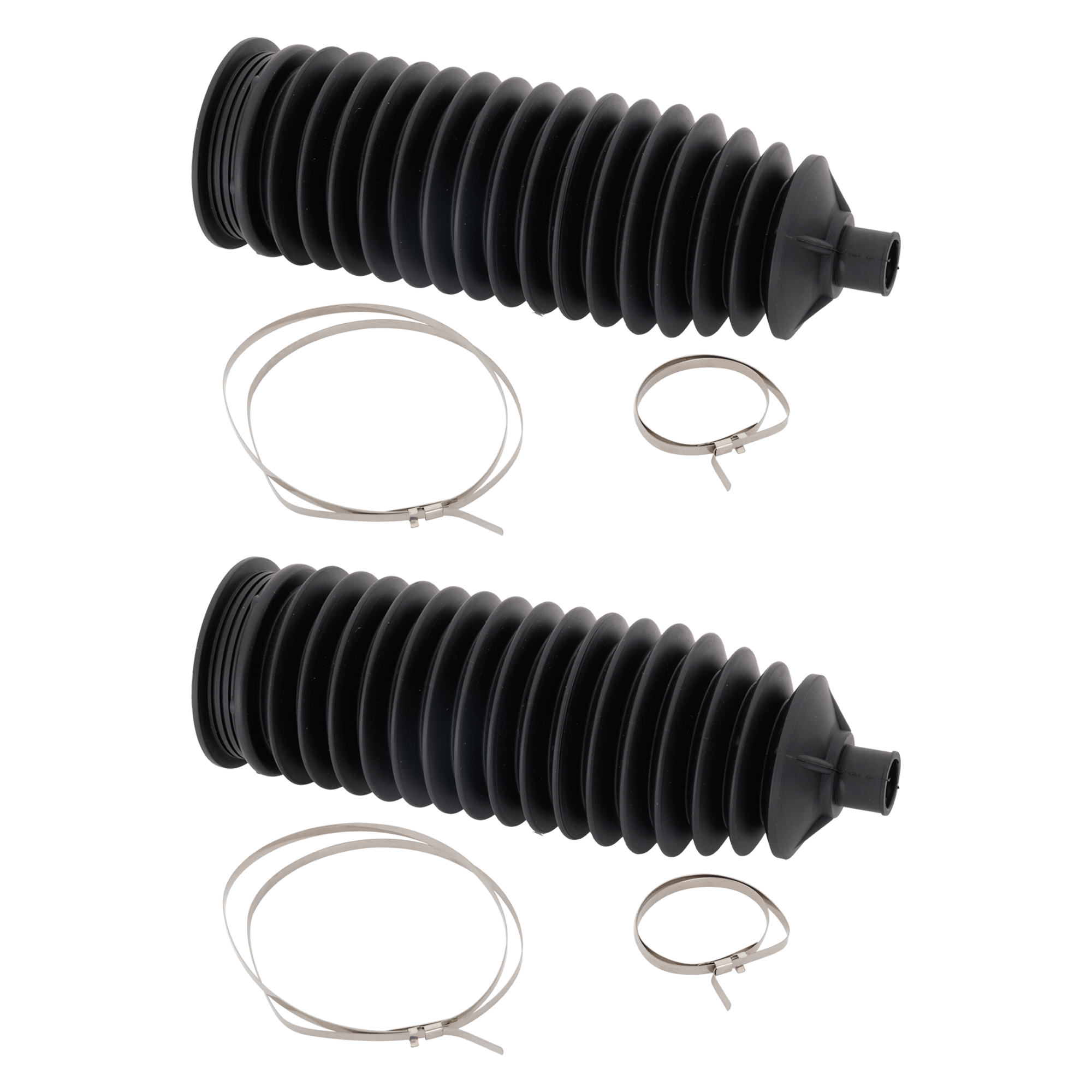 AM COBALT 05-10 HHR 06-11 STEERING RACK BOOT RH AND LH Bellows w Locking C Clamps SKU SET TC28100002-2 OEM 15225591