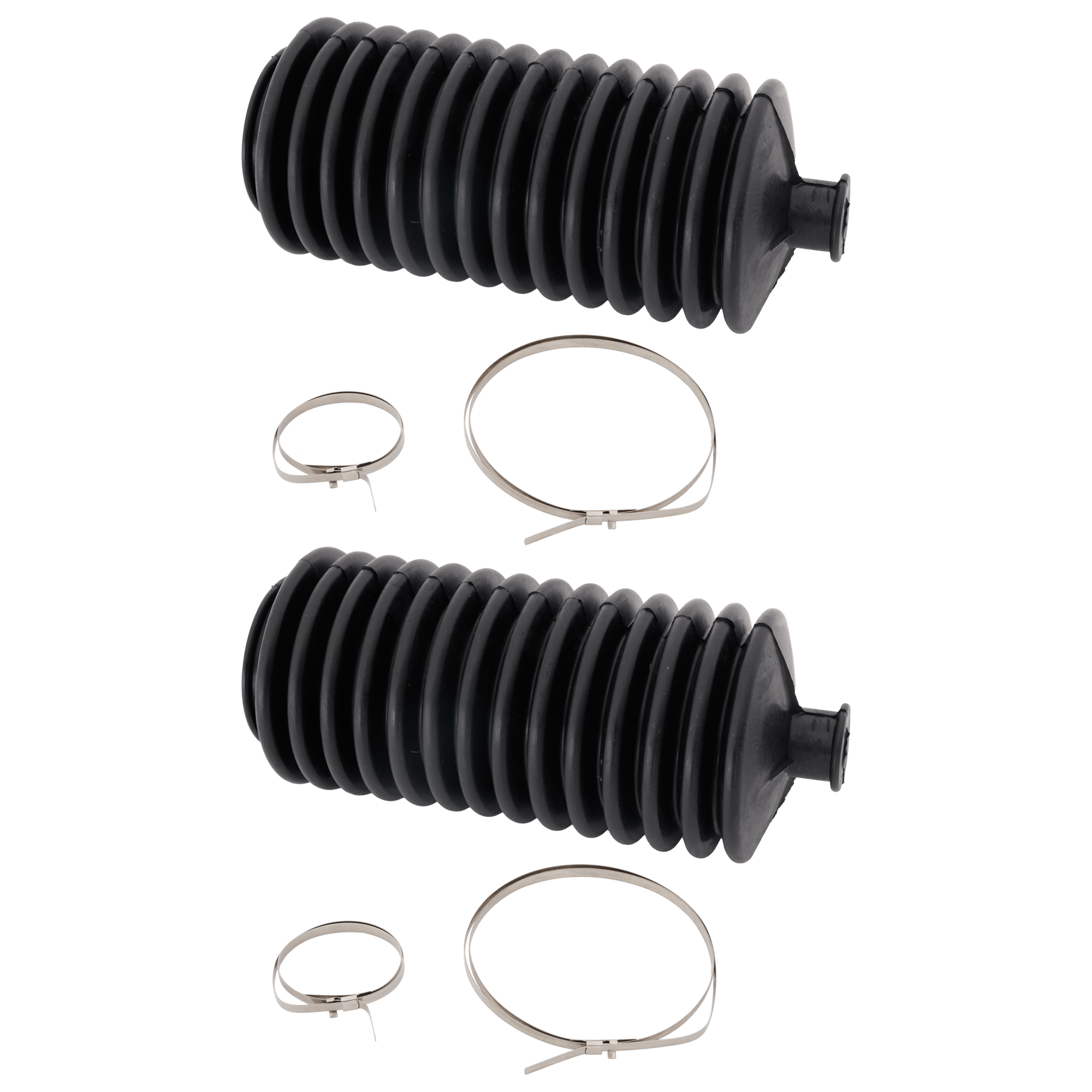 AM CIVIC 92-00 CIVIC DEL SOL 93-97 STEERING RACK BOOT RH AND LH Bellows w Locking C Clamps SKU SET TH28100001-2 OEM 53537SR3J02-53537SR3N02