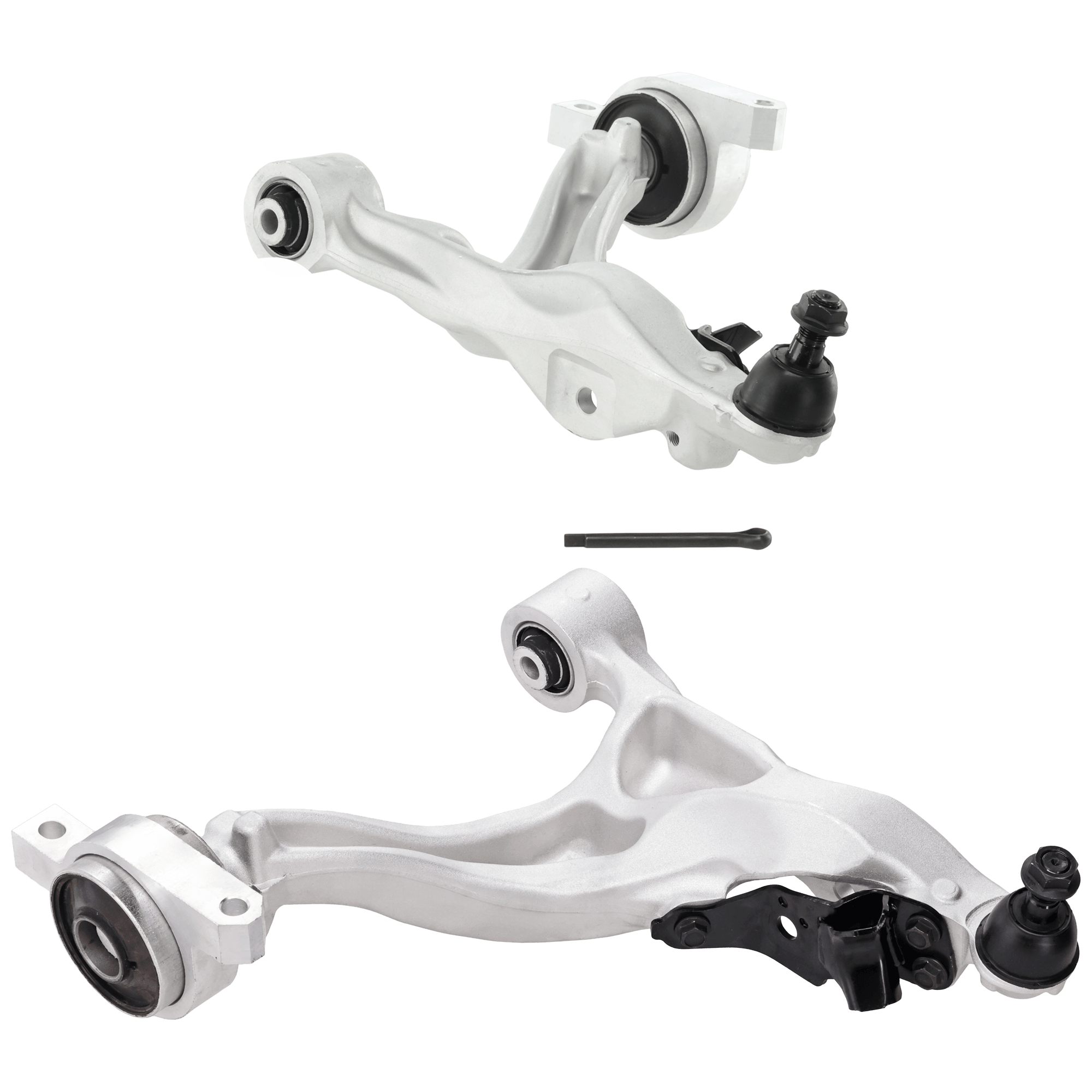 AM G35-07-08 G37-09-13 FRONT CONTROL ARM RH AND LH Lower w Ball Joint and Bushing SKU SET TI28150011 OEM 545001BD1A 545001BD1B 545001BD