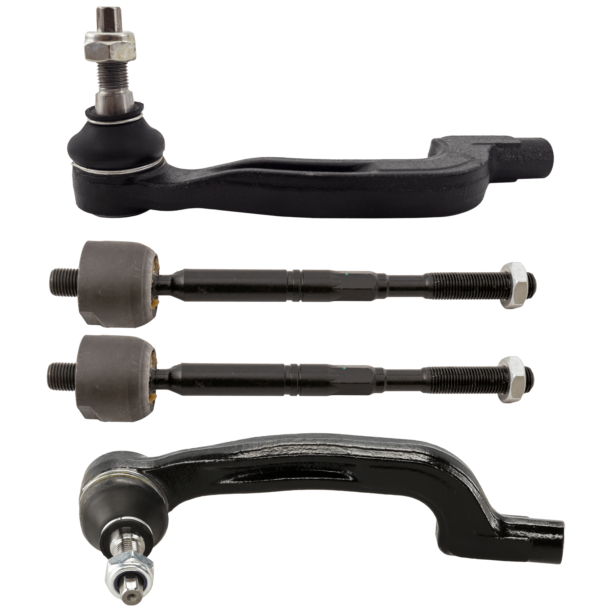 AM B250-13-19 FRONT TIE ROD RH AND LH Inner and Outer SKU SET TM28210019-4 OEM 2463301700-486305DF0A 48630HG0
