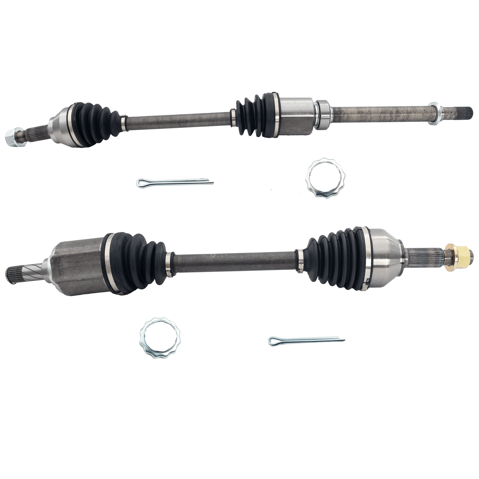 AM JUKE 11-17 FRONT CV AXLE ASSEMBLY RH AND LH FWD SKU SET TN28160019