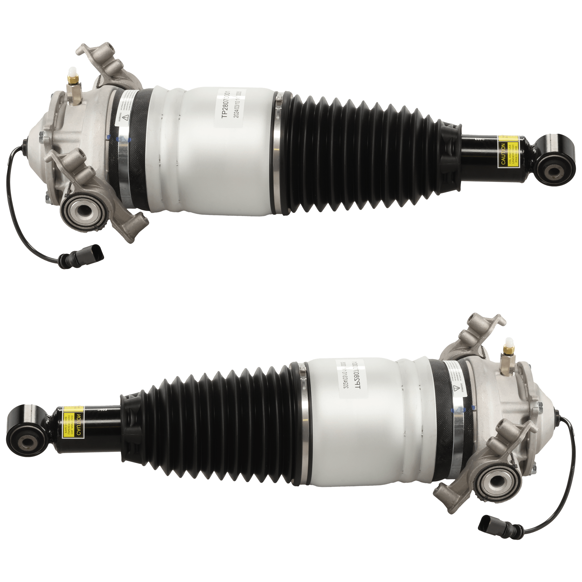 AM CAYENNE 11-18 REAR AIR STRUT RH AND LH Set of 2 SKU SET TP28070001 OEM 7P6616019G 7P6616019H 7P661601
