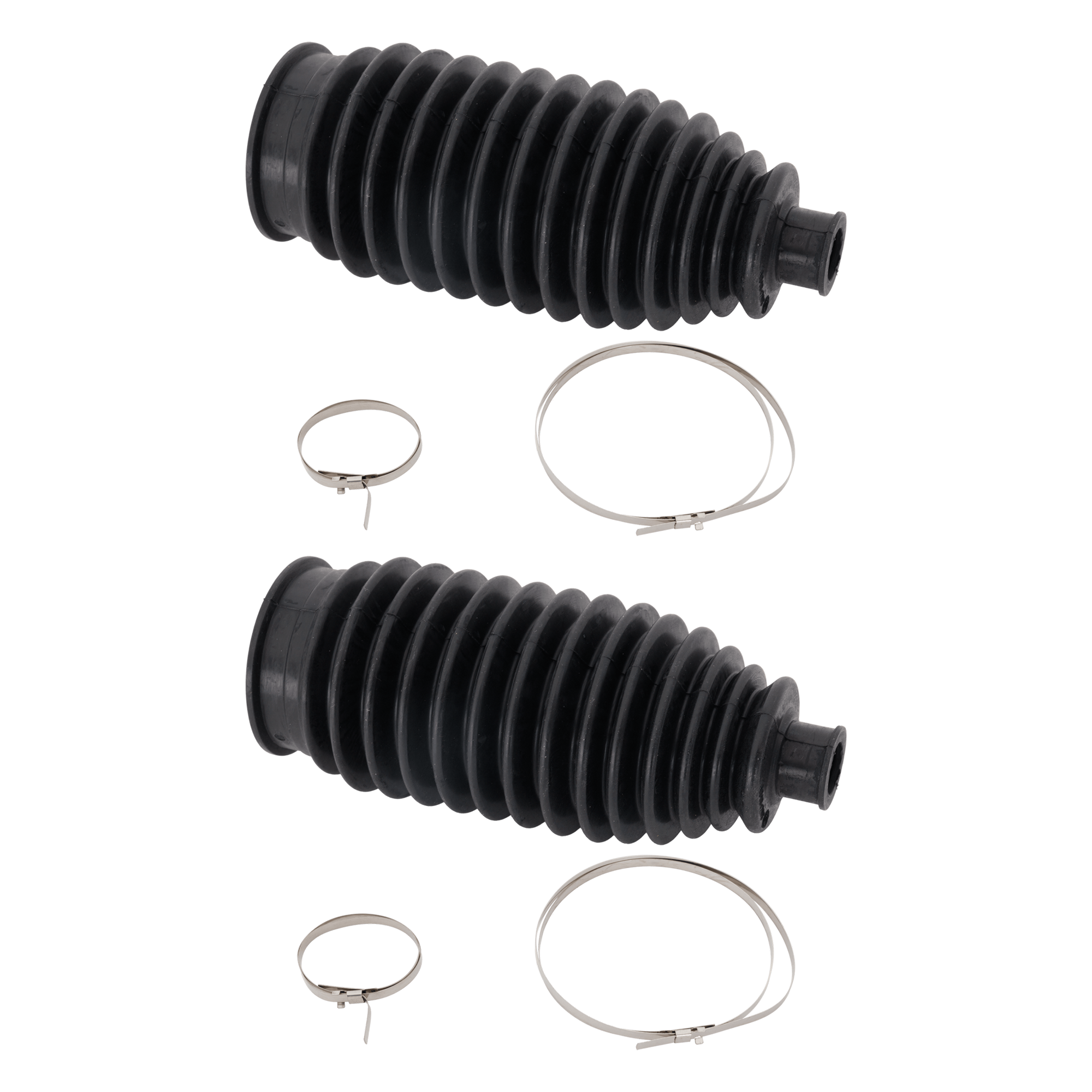AM CAMRY 07-14 ES350-07-12 STEERING RACK BOOT RH AND LH Bellows w Locking C Clamps SKU SET TT28100004-2 OEM 4553506060