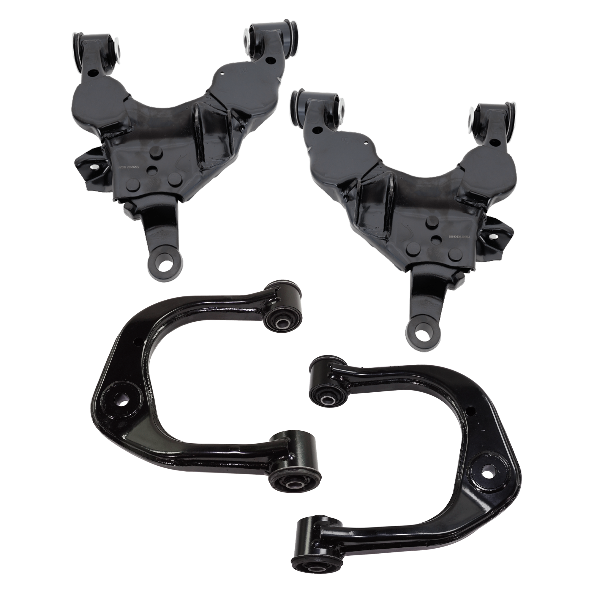 AM SEQUOIA 04-07 TUNDRA 04-06 FRONT CONTROL ARM RH AND LH Upper and Lower w o Ball Joint SKU SET TT28150005 A OEM 4861034010-4863034010