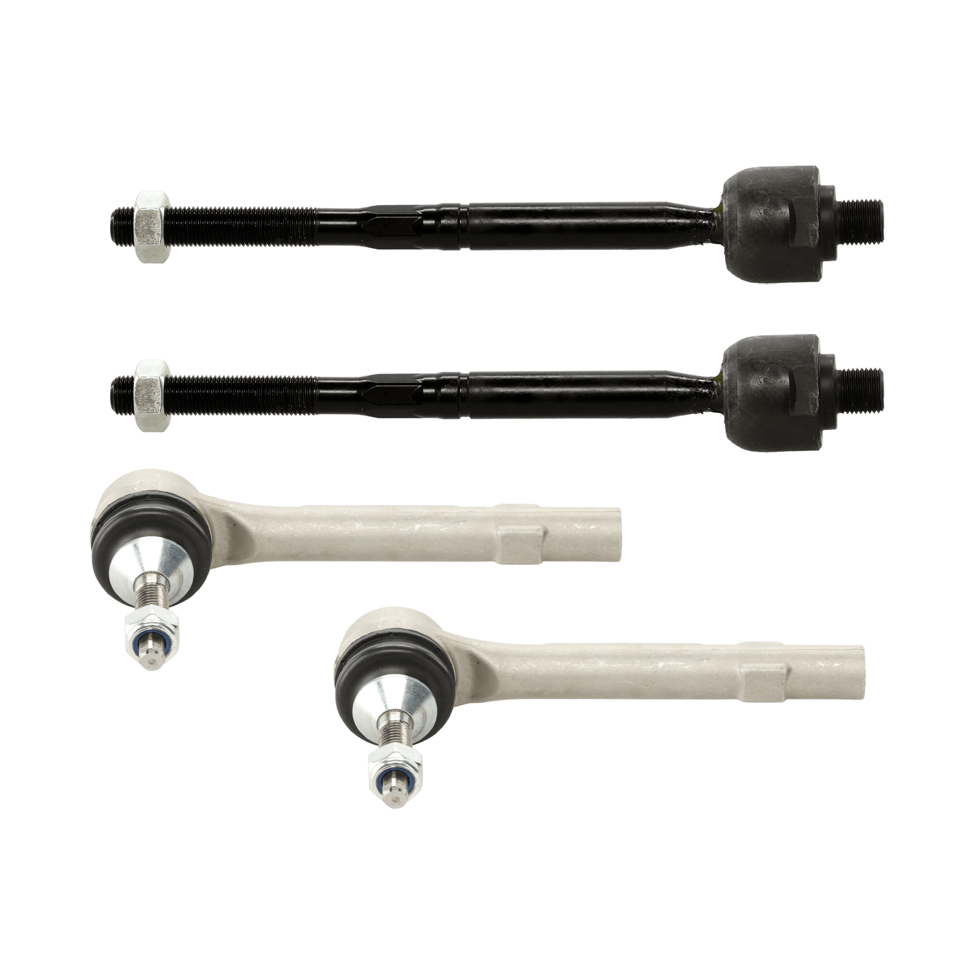 AM MODEL S MODEL X 16-22 FRONT TIE ROD RH AND LH Inner and Outer SKU SET TT28210003 OEM 102784100B 104483100F 10448310