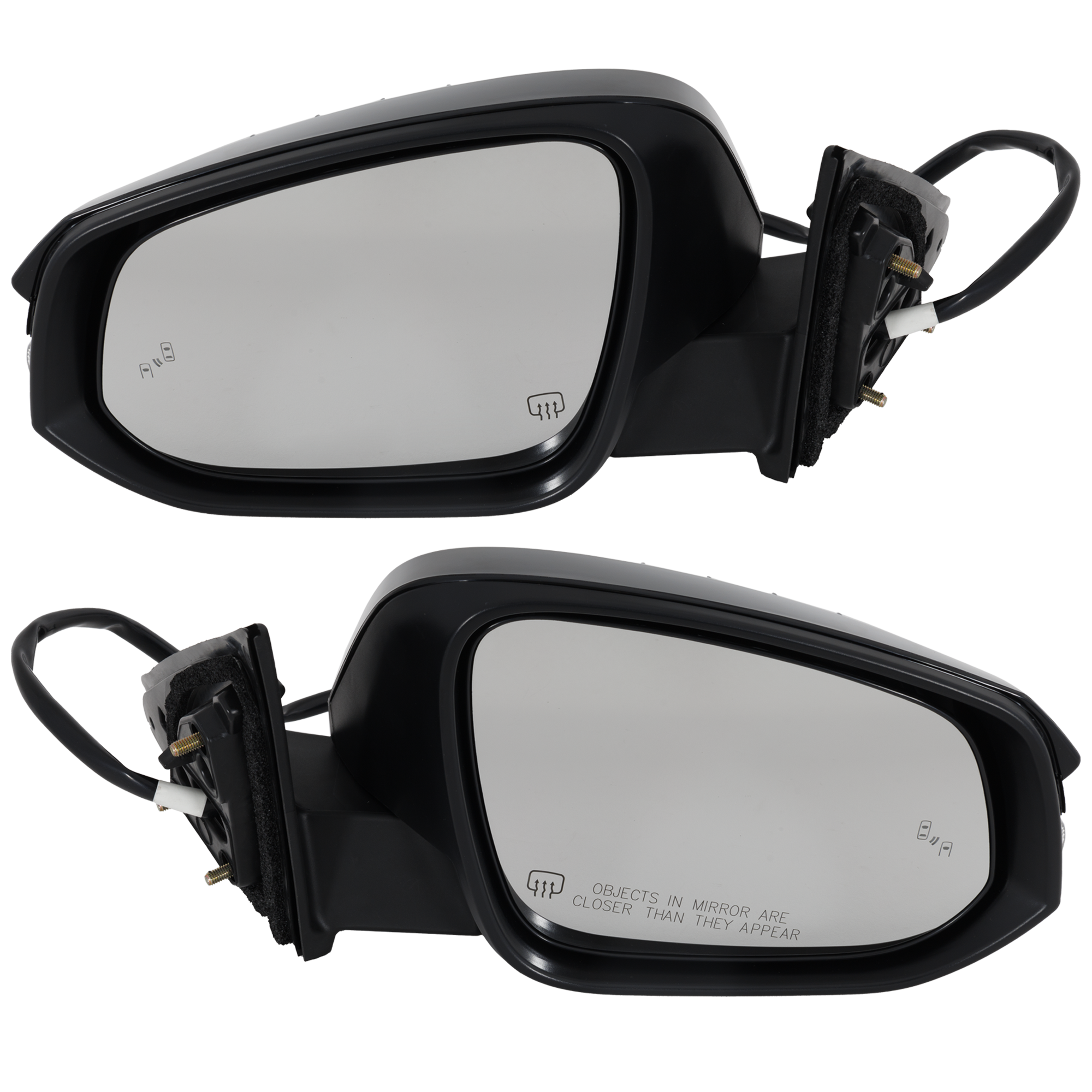 AM HIGHLANDER 18-19 MIRROR RH AND LH Power Manual Folding Heated Paintable w BSD Memory Puddle Light and Signal Light Includes Hybrid Model SKU SET TY01ER S Partslink TO1320409 TO1321409 OEM 879100E340 PFM 879400E320 PFM