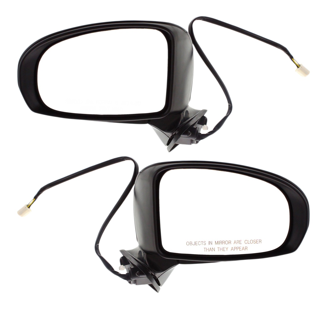 AM PRIUS 10-15 PRIUS PLUG IN 12-15 MIRROR RH AND LH Power Manual Folding Heated Paintable No Signal Light Exc. 15-15 Persona Series Model SKU SET TY108ER Partslink TO1320262 TO1321262 OEM 8791047180-8794047180