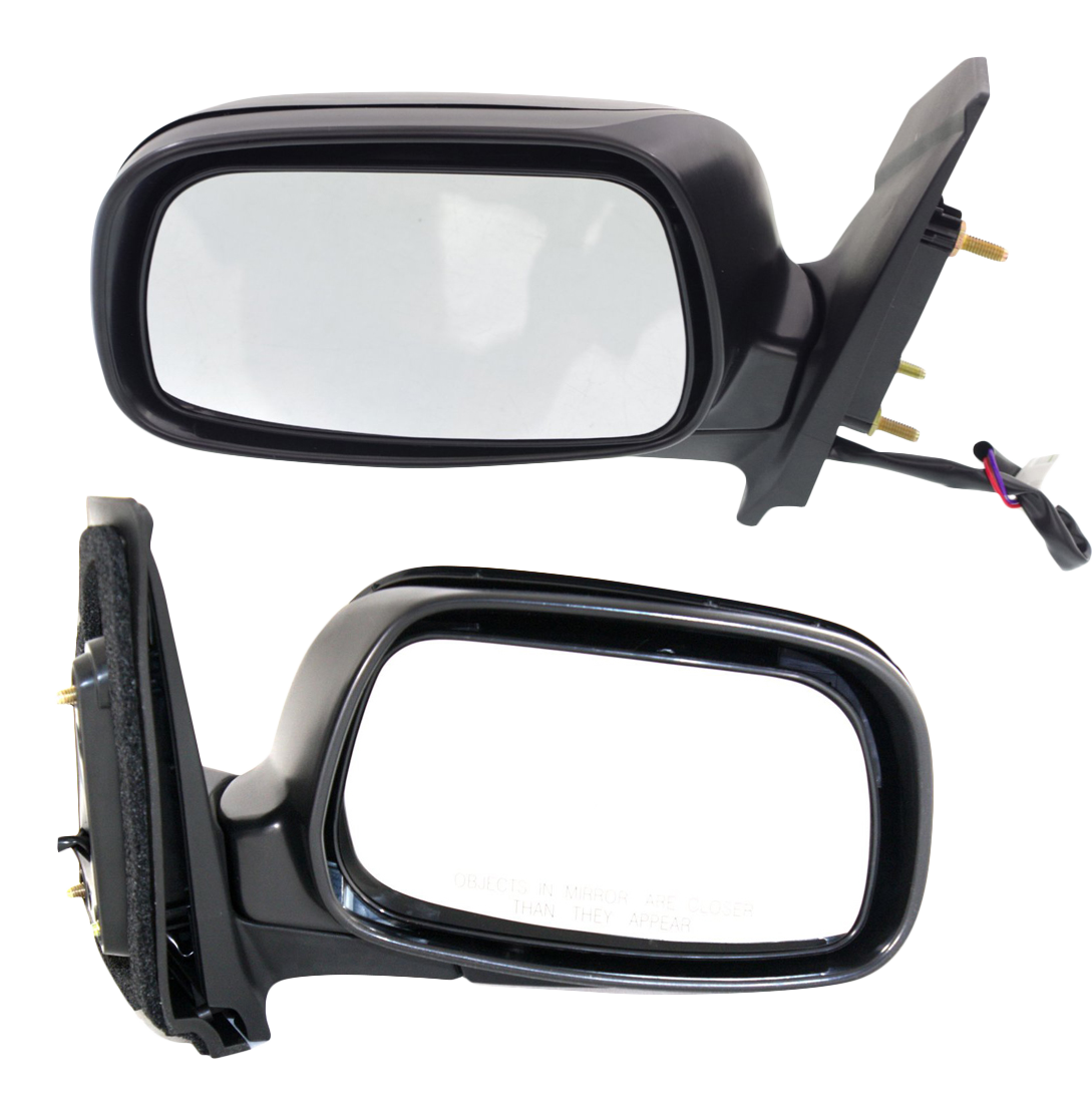 AM PRIUS 01-03 MIRROR RH AND LH Power Manual Folding Non Heated Paintable SKU SET TY125ER Partslink TO1320213 TO1321213 OEM 8794047030C0-8791047030C0