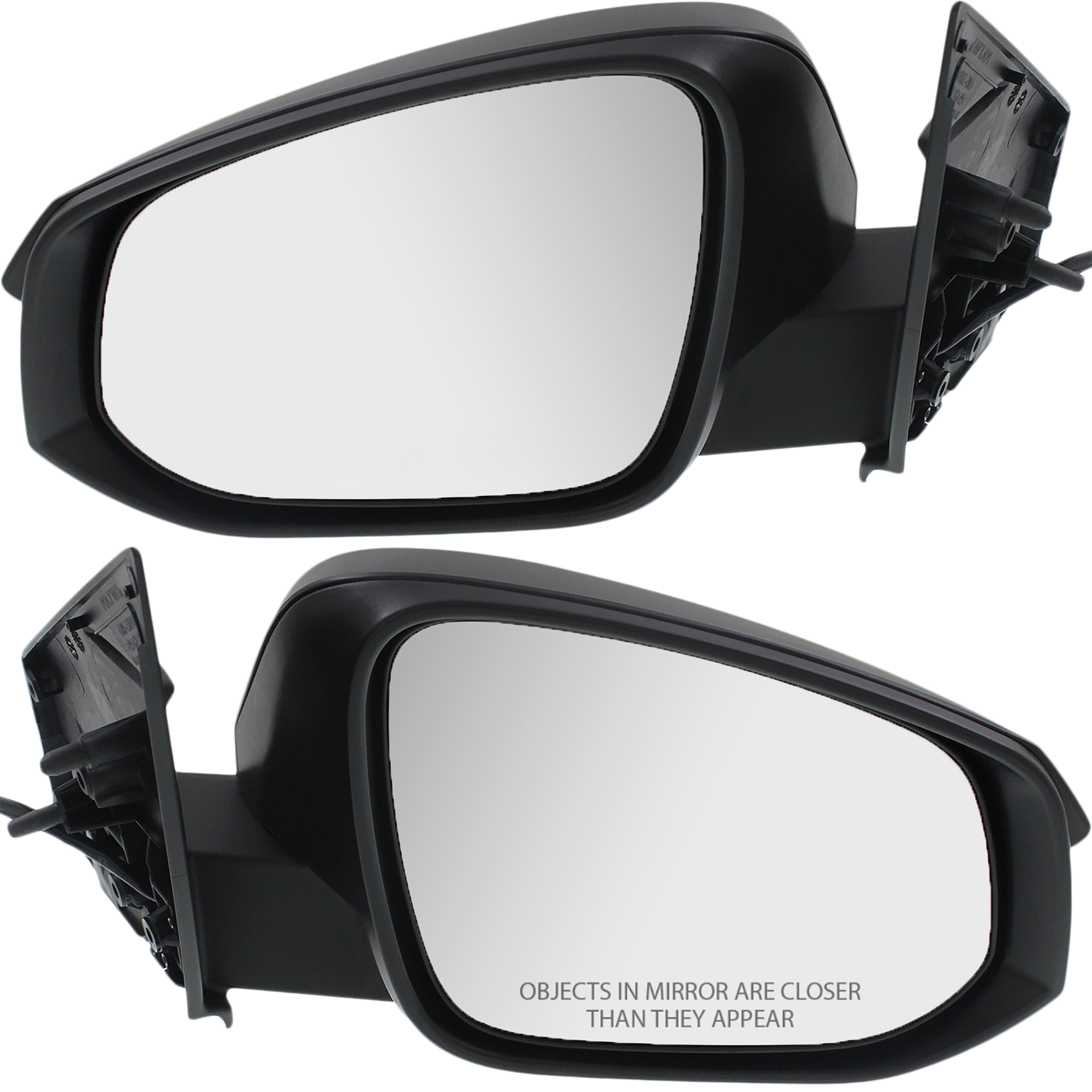 AM RAV4-13-15 MIRROR RH AND LH Power Manual Folding Non Heated Textured No BSD and Signal Light Exc. EV Model Japan North America Built Vehicle To 11-14 SKU SET TY126ER Partslink TO1320309 TO1321309 OEM 879100R070-8791042B70-879400R0