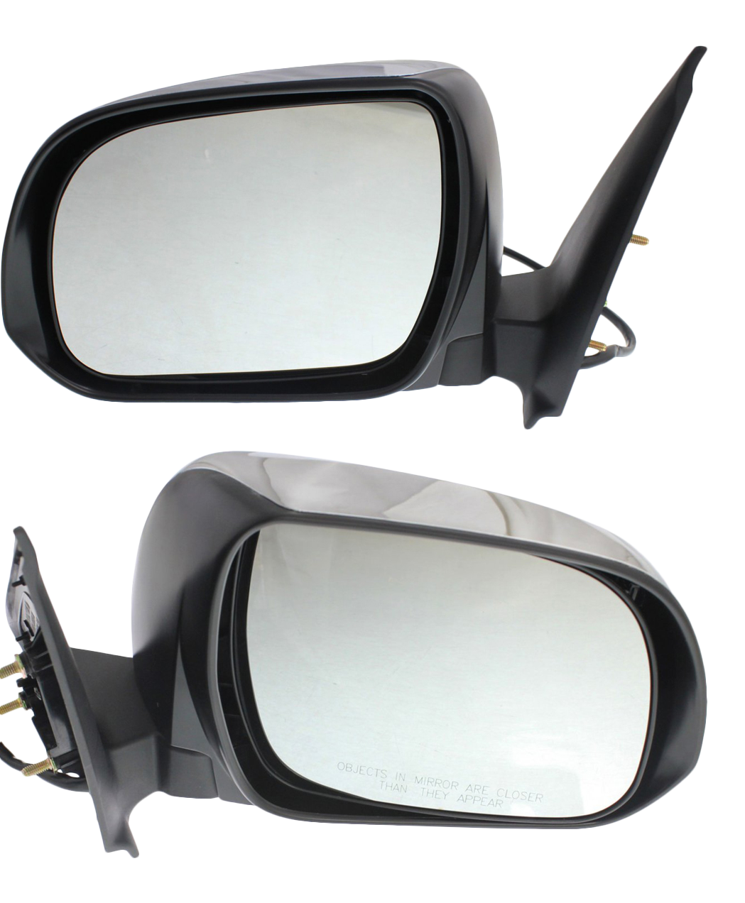 AM TACOMA 12-15 MIRROR RH AND LH Power Manual Folding Non Heated Chrome w Signal Light SKU SET TY12RC S Partslink TO1320285 TO1321285 OEM 8791004190 PFM 8794004210 PFM