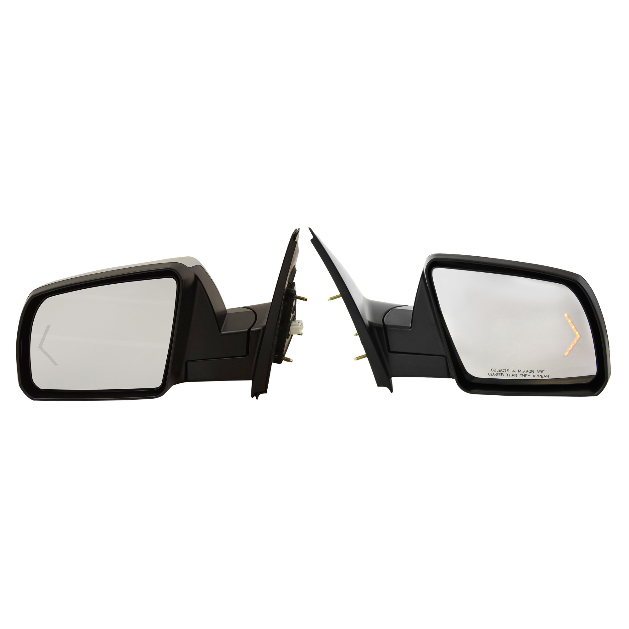 AM SEQUOIA 08-13 TUNDRA 07-13 MIRROR RH AND LH Non Towing Power Power Folding Heated Chrome w Puddle and Signal Lights No Memory Limited Model SKU SET TY136ER S Partslink TO1320269 TO1321269 OEM 879100C203-879400C203