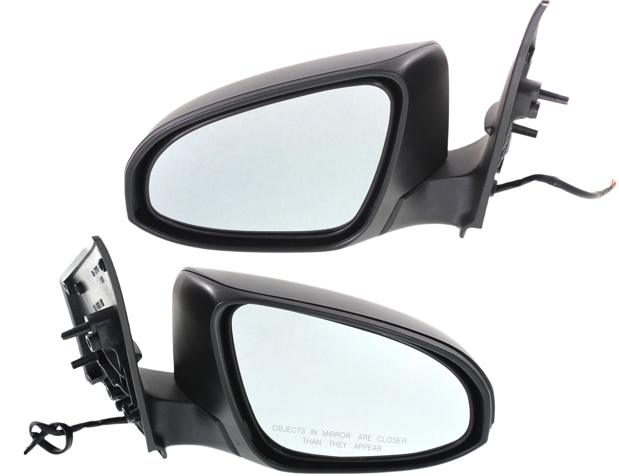 AM COROLLA 14-19 MIRROR RH AND LH Power Manual Folding Non Heated Paintable No Auto dimming BSD Memory and Signal Light SKU SET TY159ER Partslink TO1320293 TO1321293 OEM 8791002F81C0-8794002F21C0